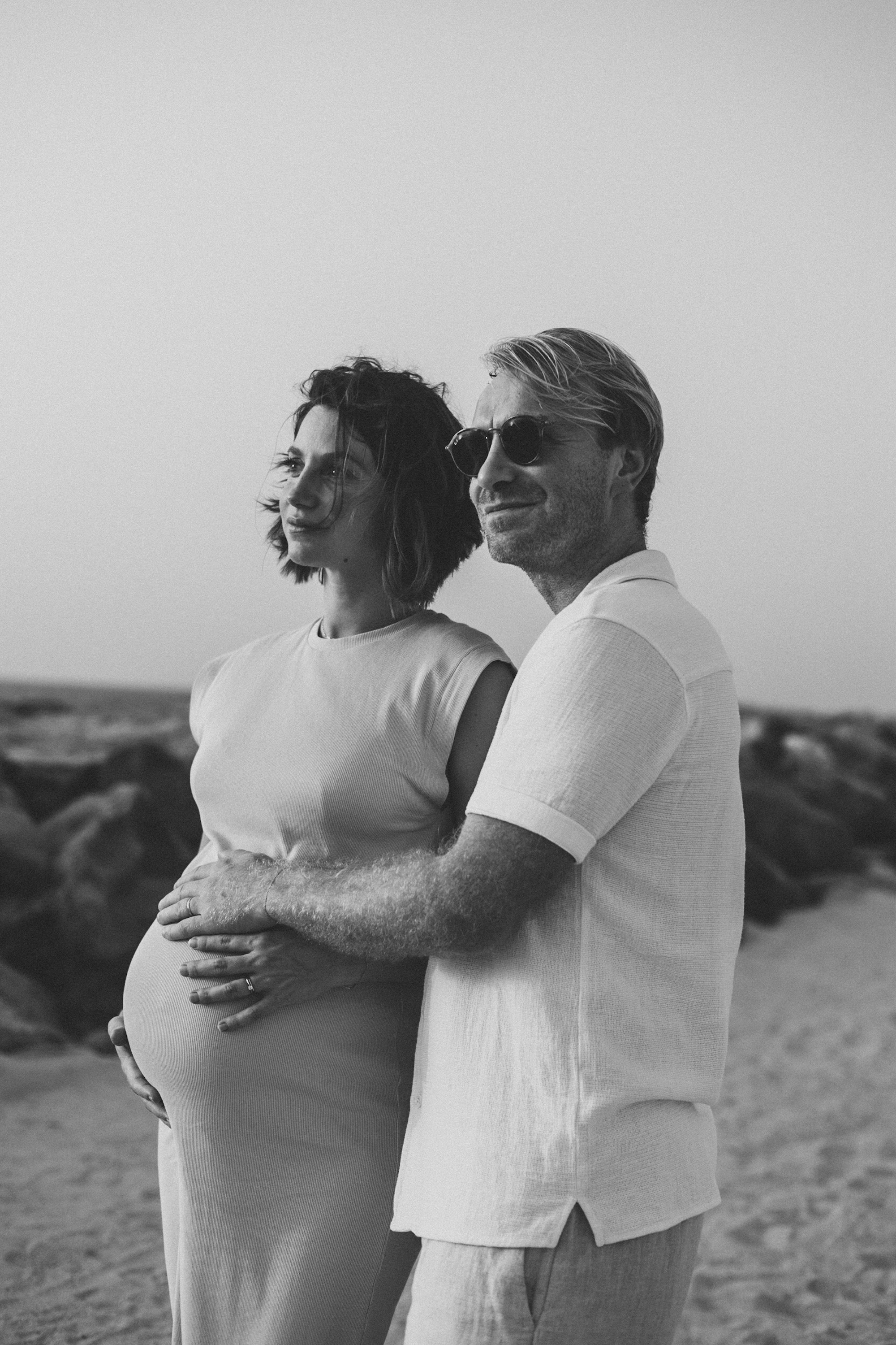 Maternity Session — Beach. Family Photographer in Dubai