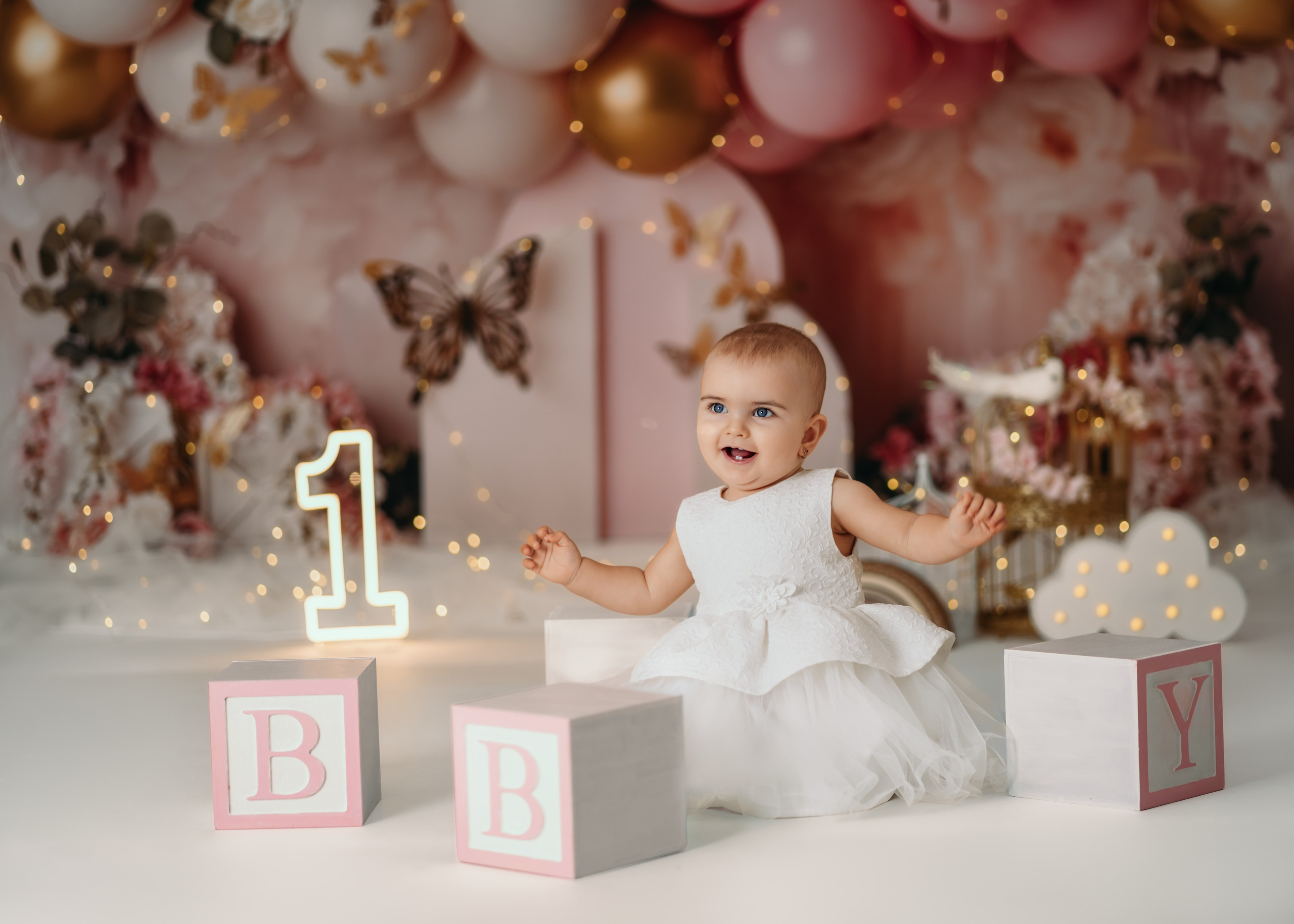 fotografisanje povodom prvog rodjendana bebe