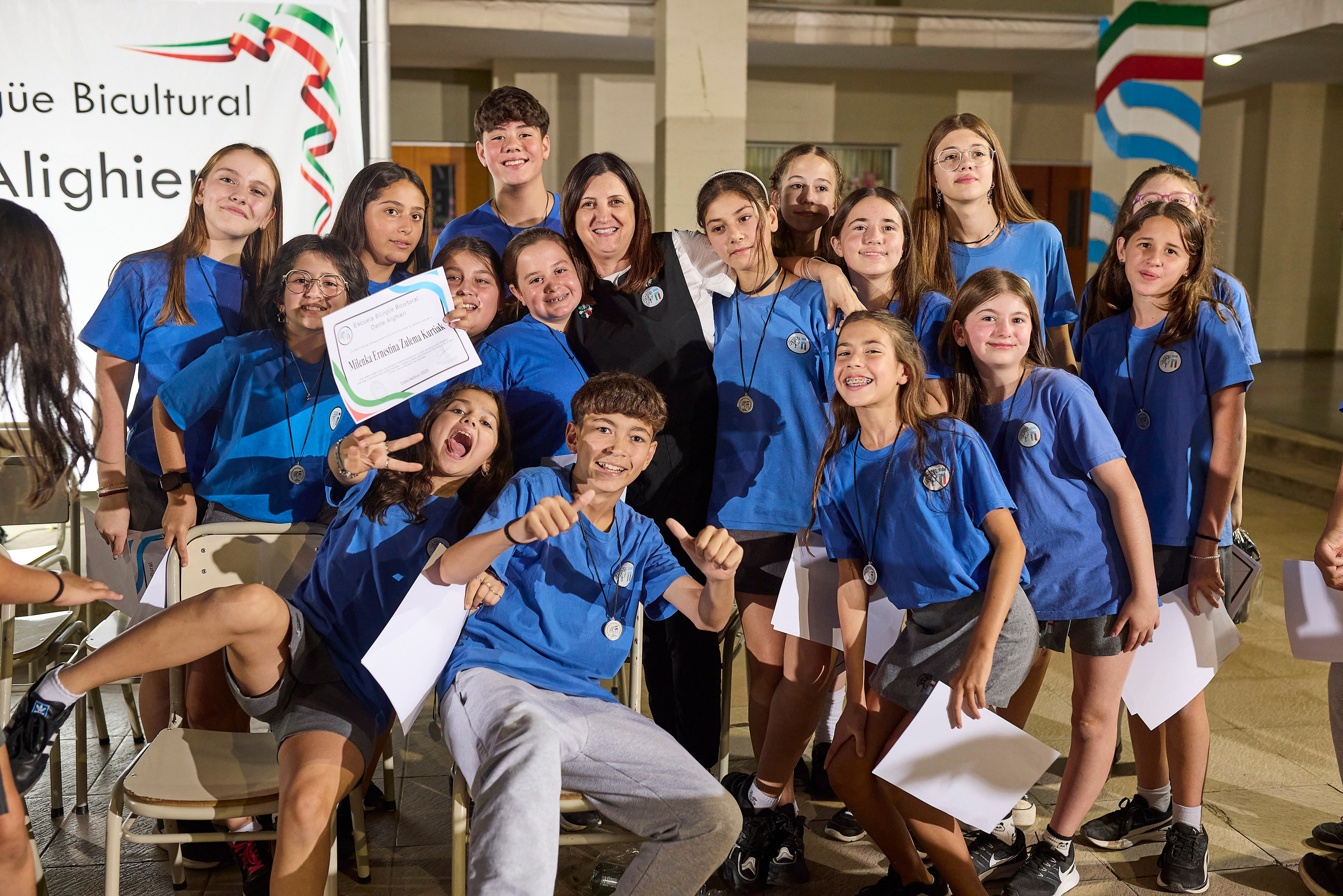 Acto Egreso Primaria - Dante Alighieri. Marcos Ferrari Fotógrafo