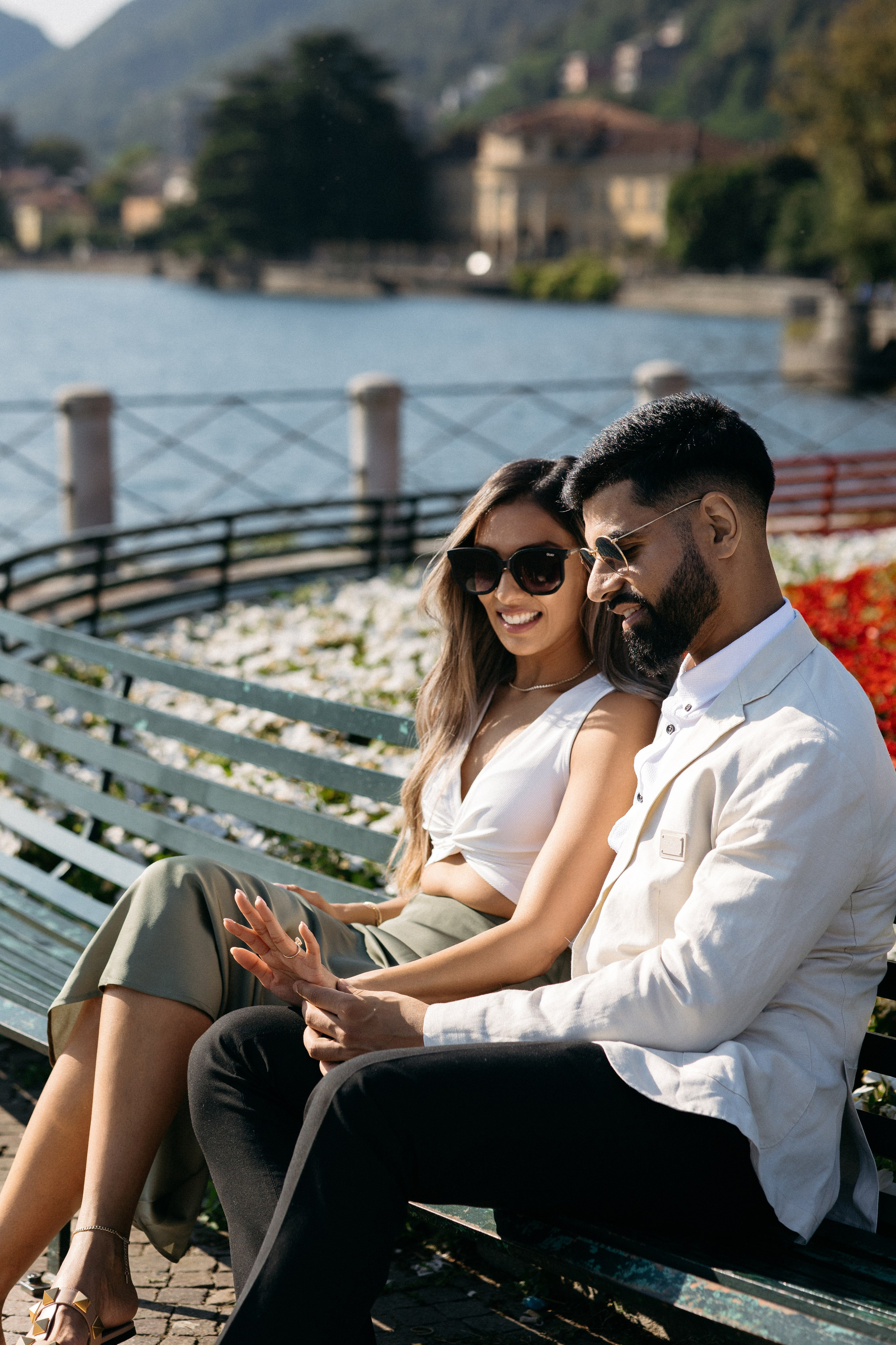 She said yes 💍. Wedding photographer in Italy