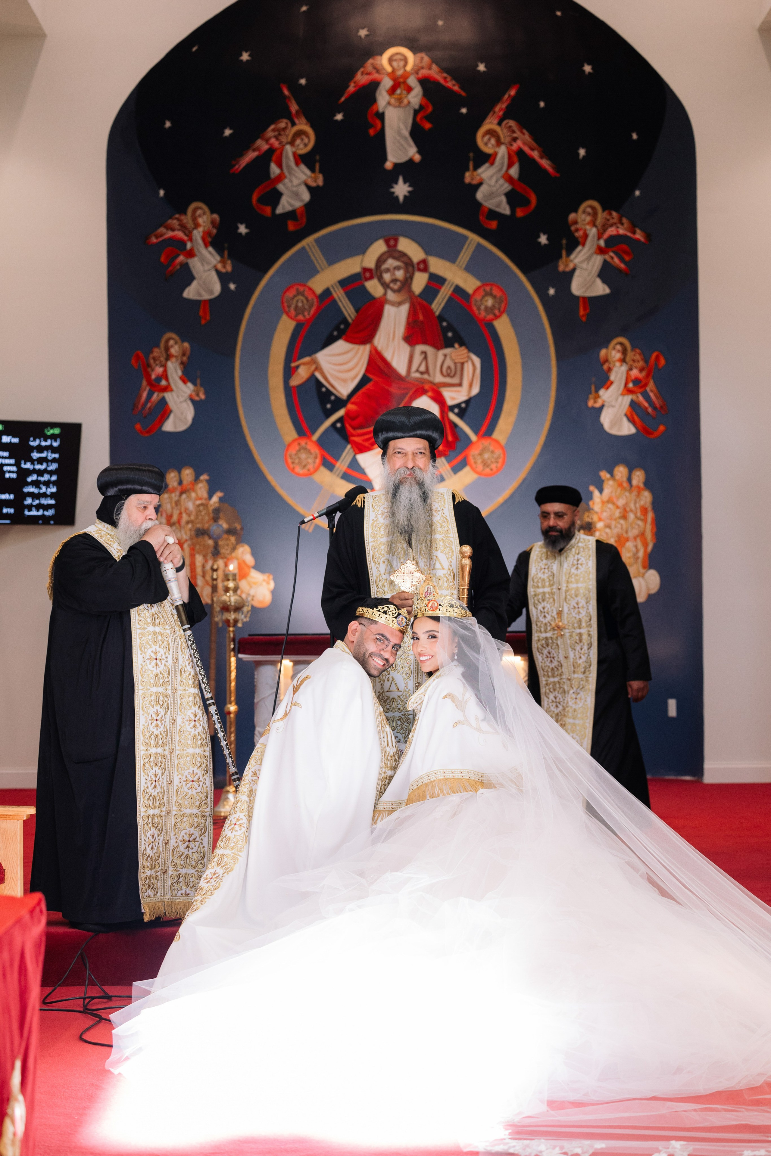 Kermina and Mark at The Palace at Somerset Park | Traditional Coptic Wedding in New Jersey