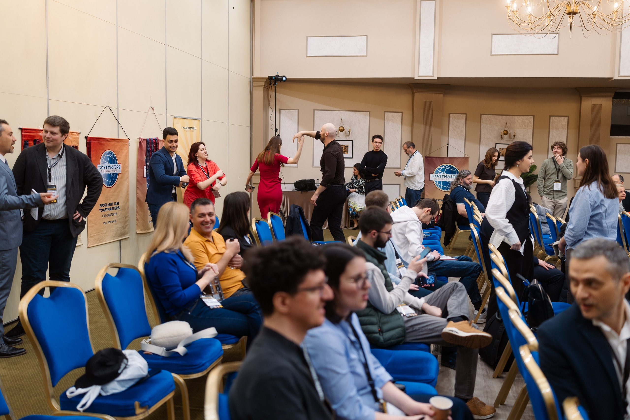 Toastmasters Conference. Marius Ciocan