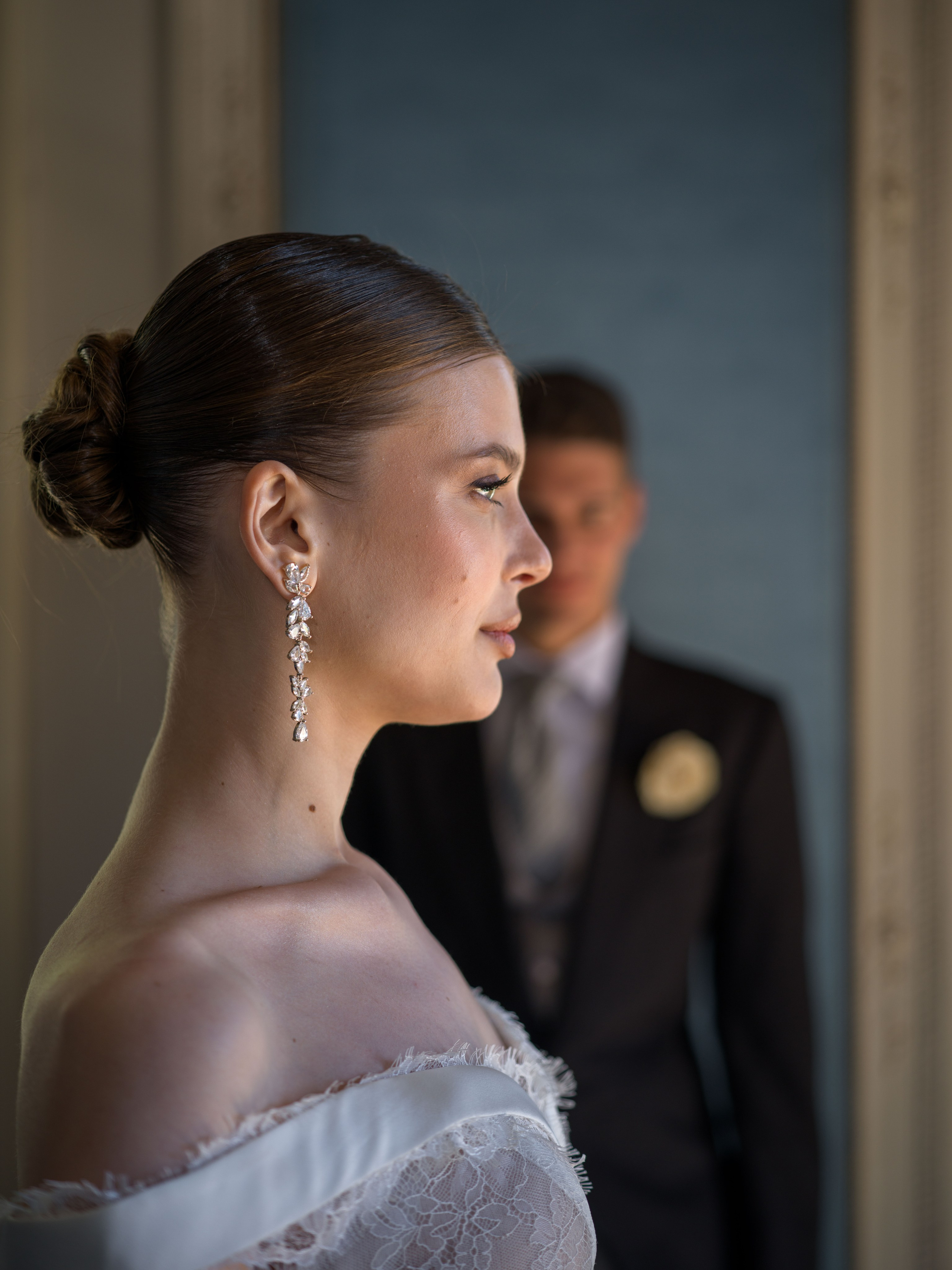 romantic couple villa Pessina Lake Como Italy wedding