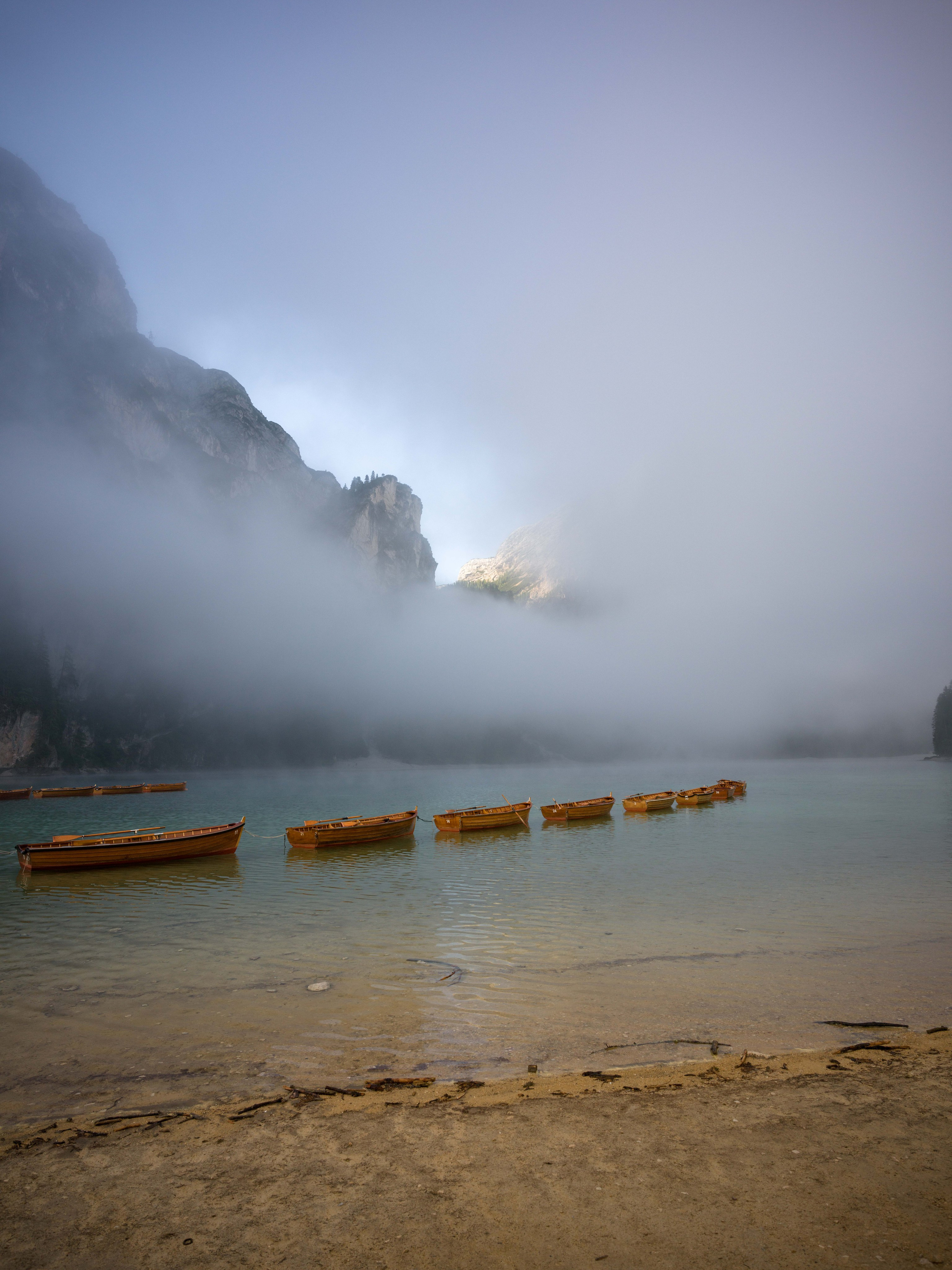 Lake Braies, the Dolomites