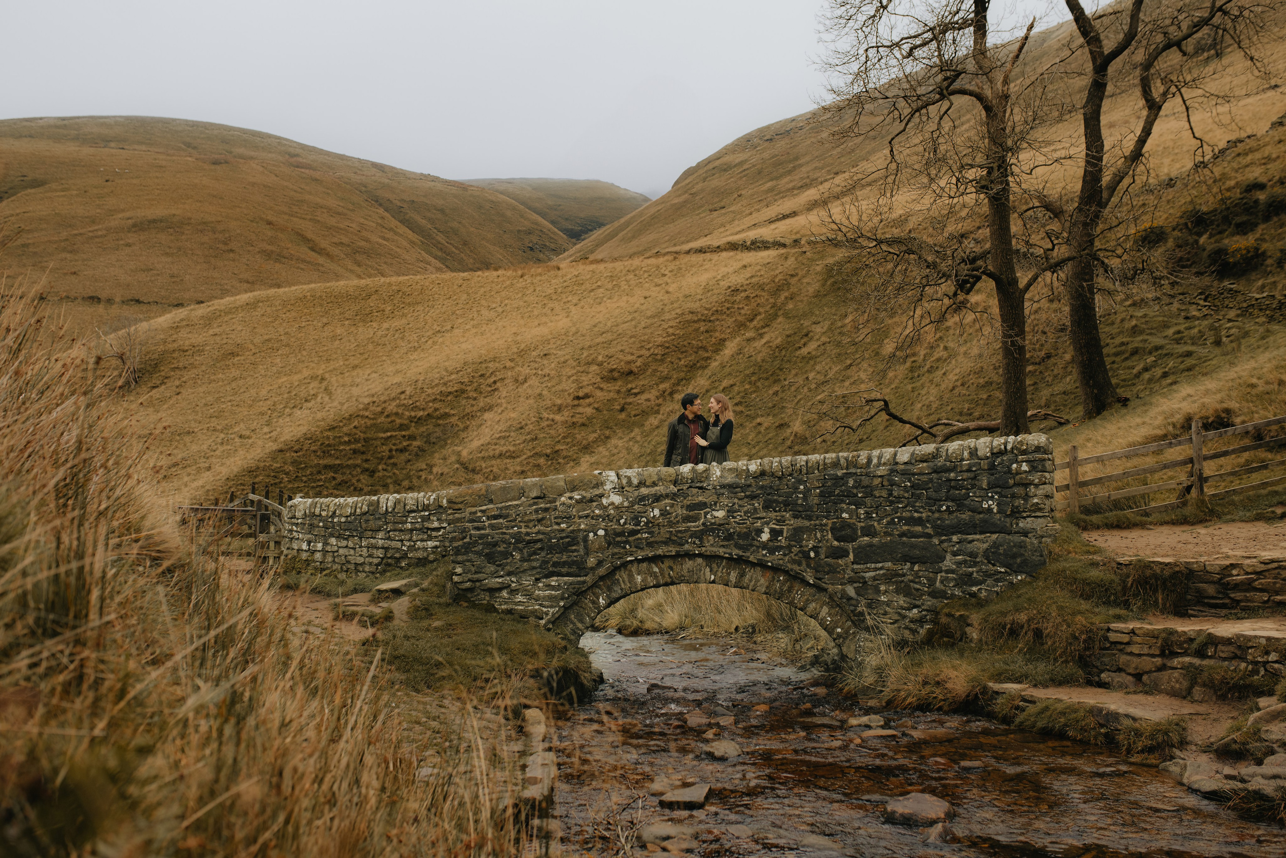 L & C in Peak District. Tania Gandrabur, photographer in West Midlands, England