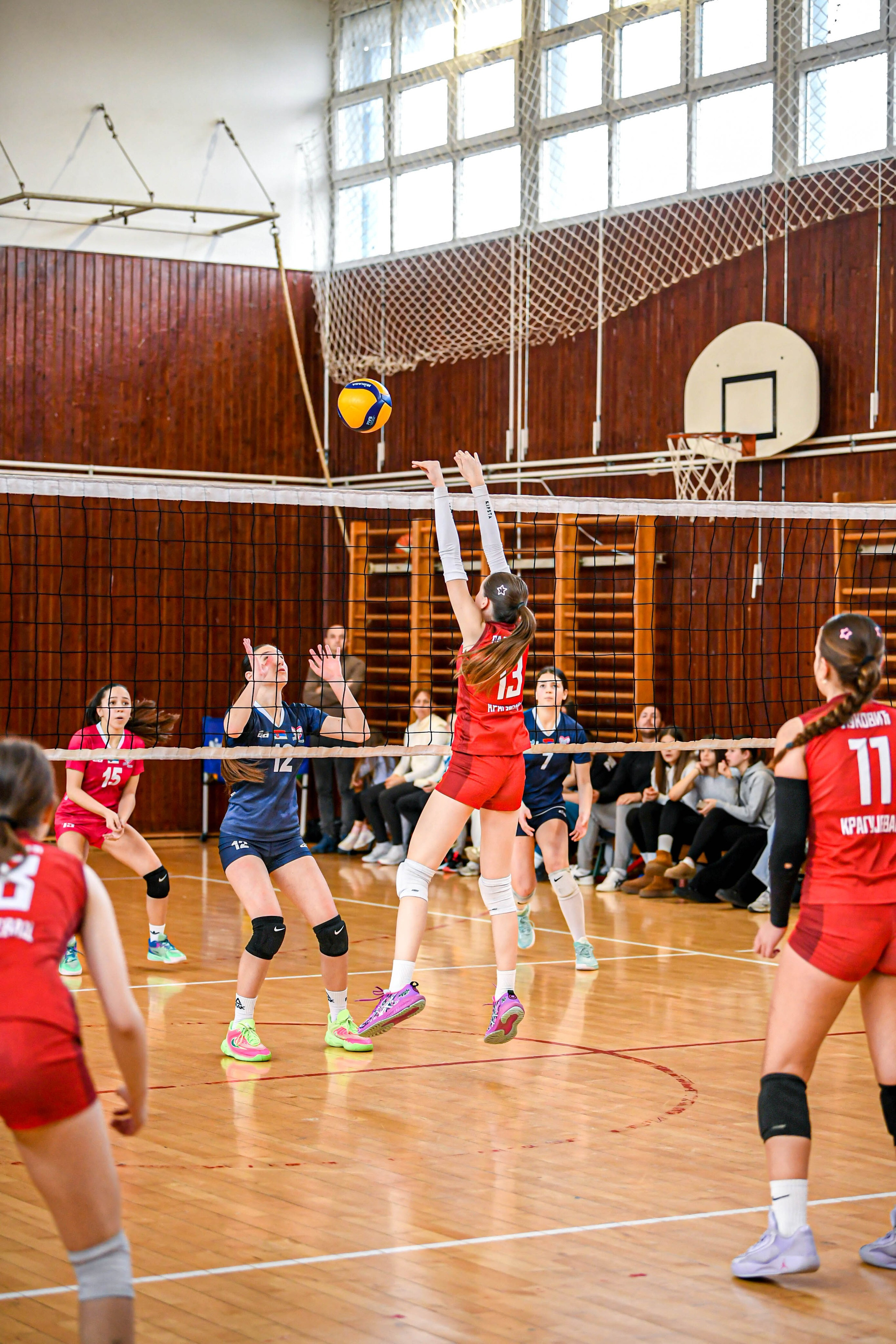 Odbojka 22.03.  Radnicki KG — BlockVolley JAG. Foto Simic Jagodina