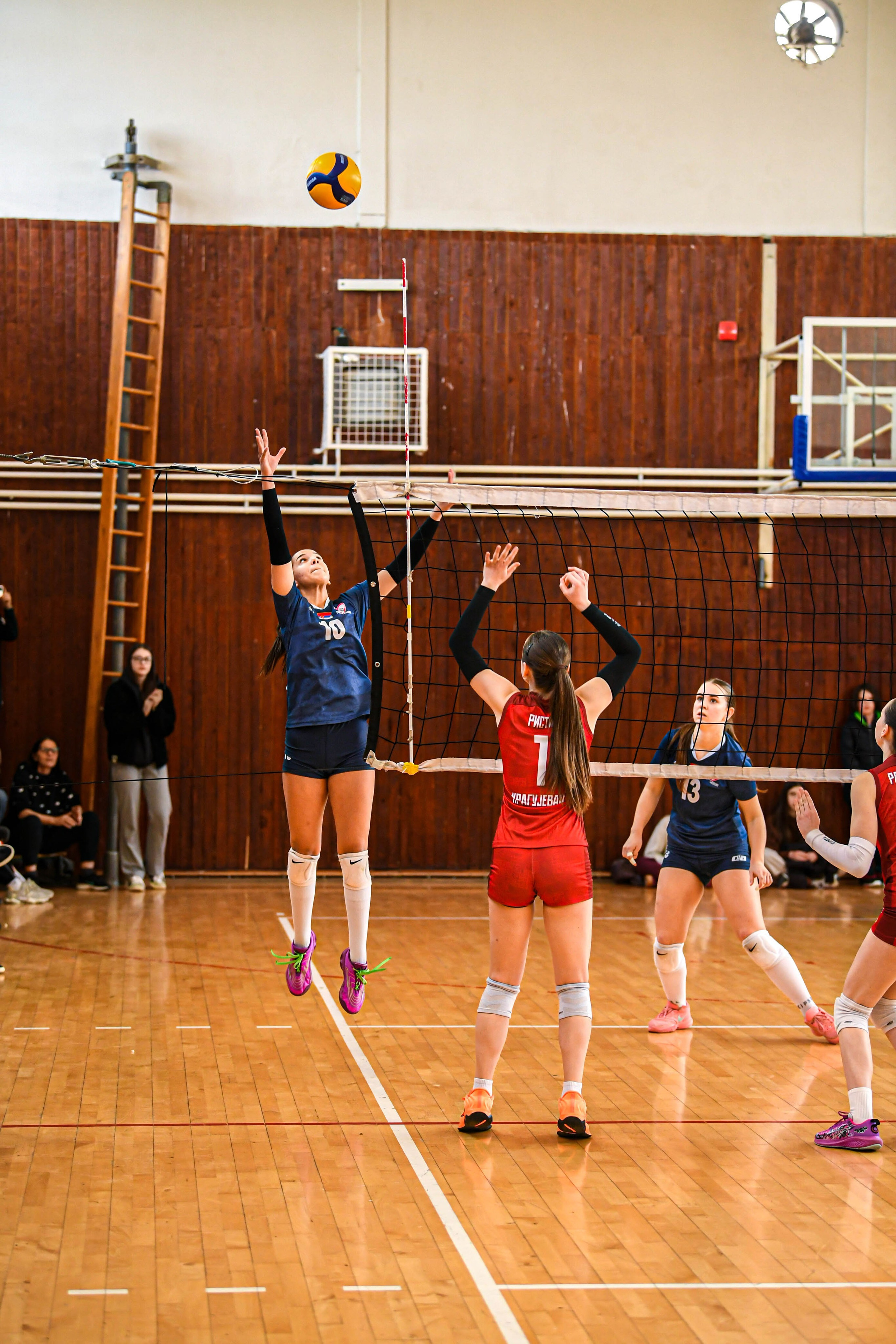 Odbojka 22.03.  Radnicki KG — BlockVolley JAG. Foto Simic Jagodina
