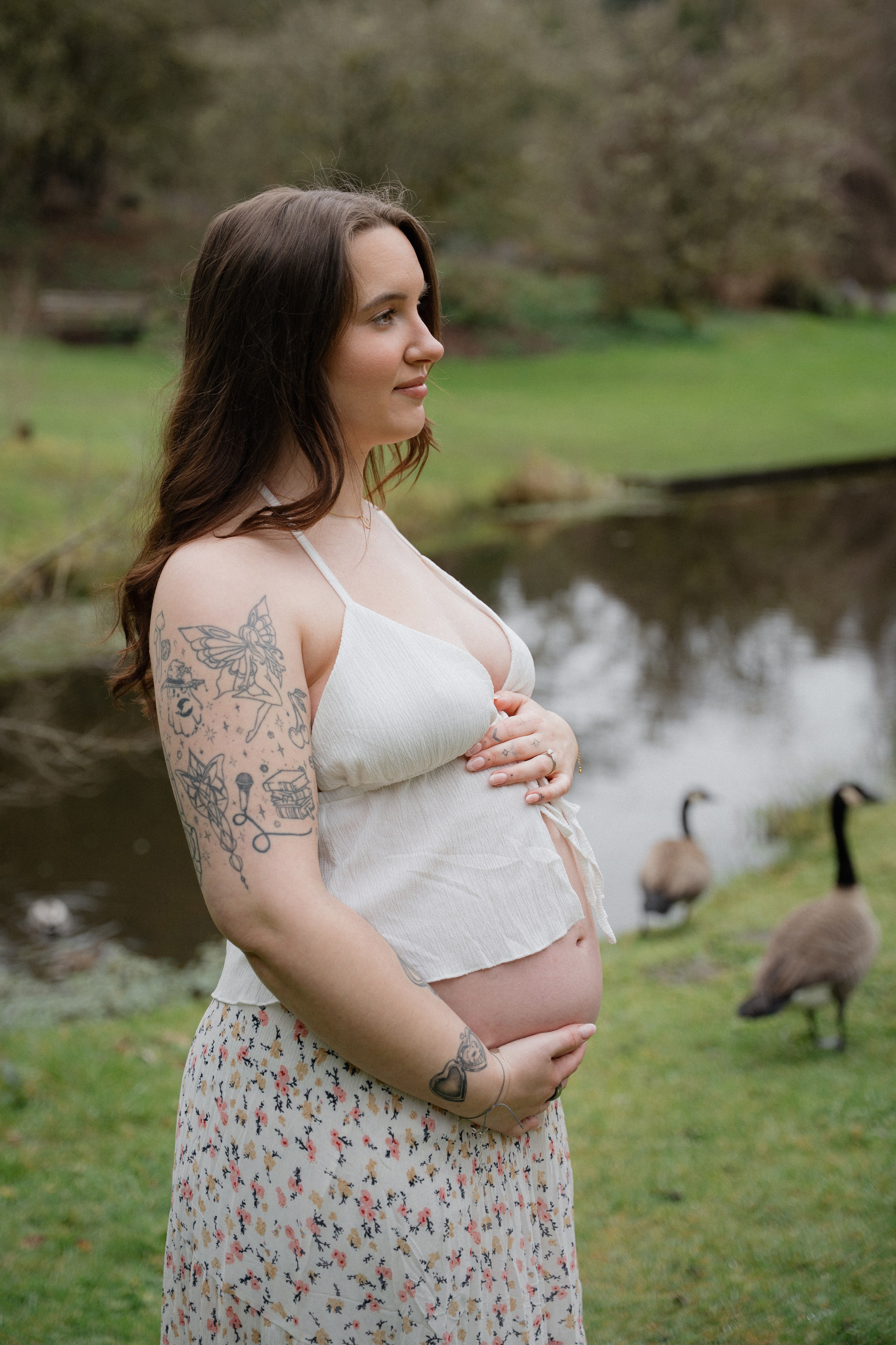 Sara maternity. Photographer in Washington Sophia D
