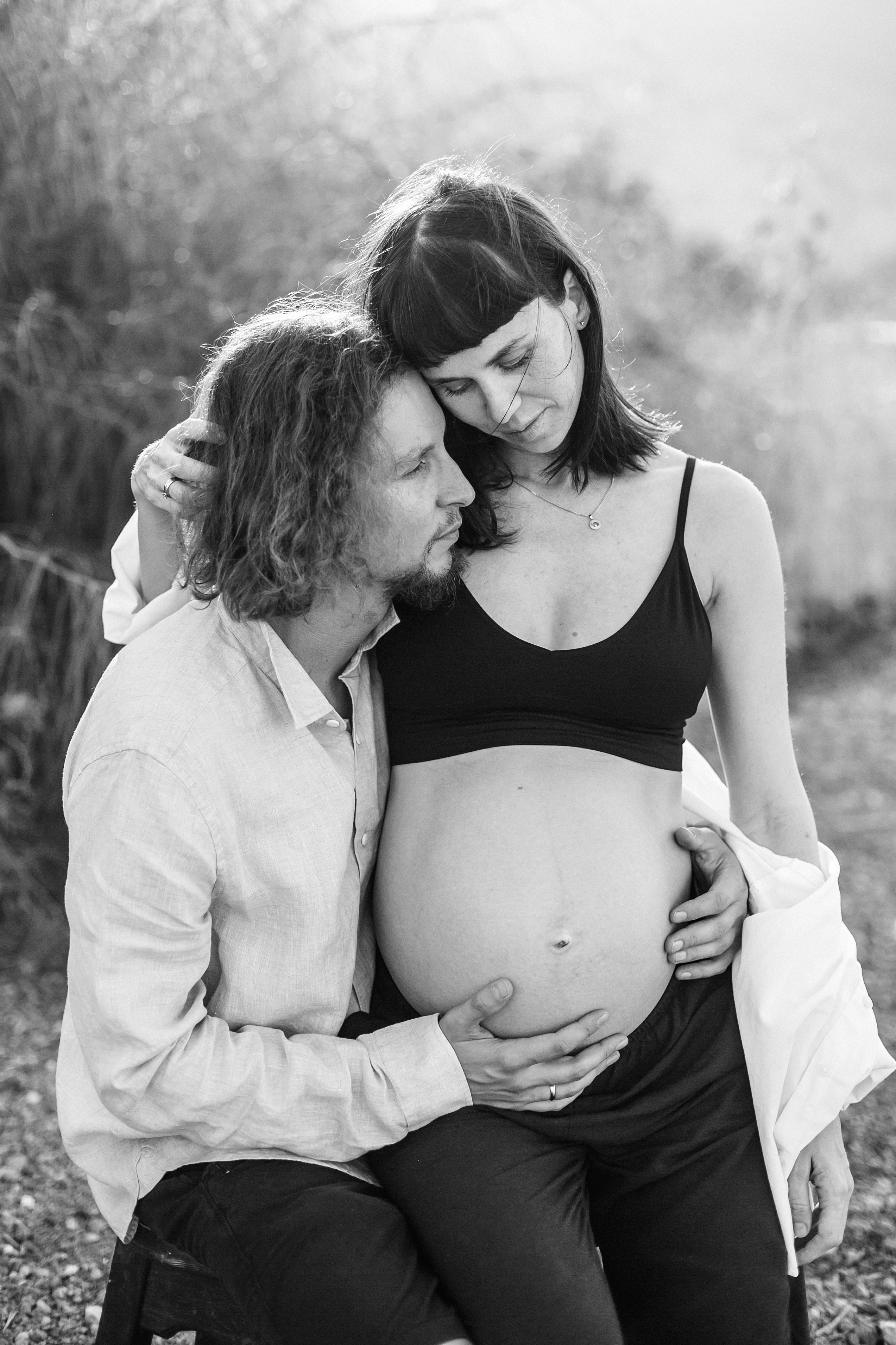 Kiryat Tivon field. Family photographer in Israel