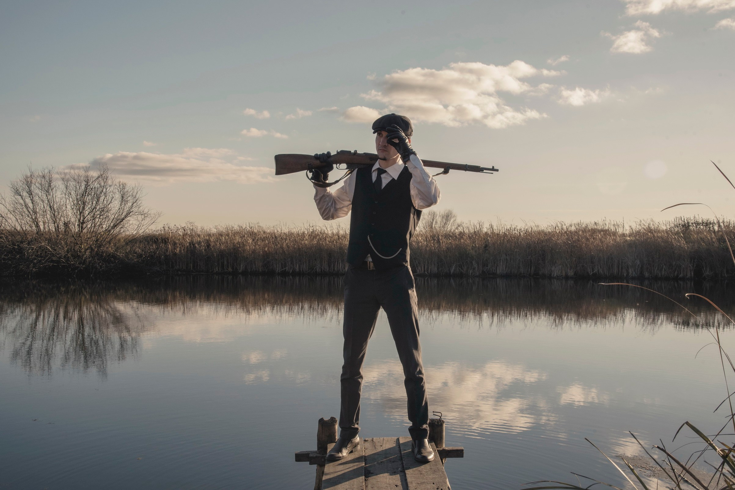 D’hommes. Photoshoot in France