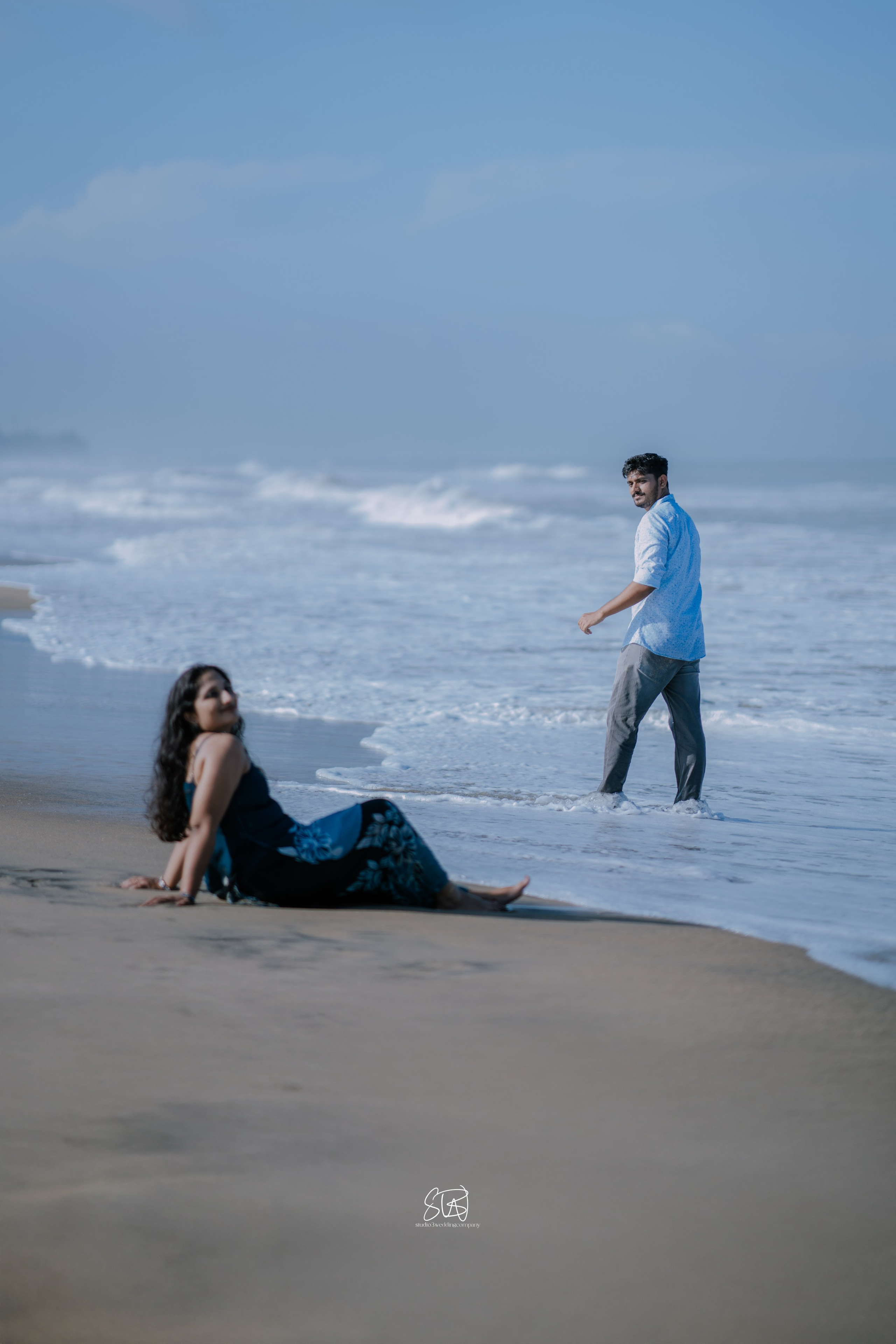 BEACH PREWEDDING. STUDIO3WEDDINGCOMPANY