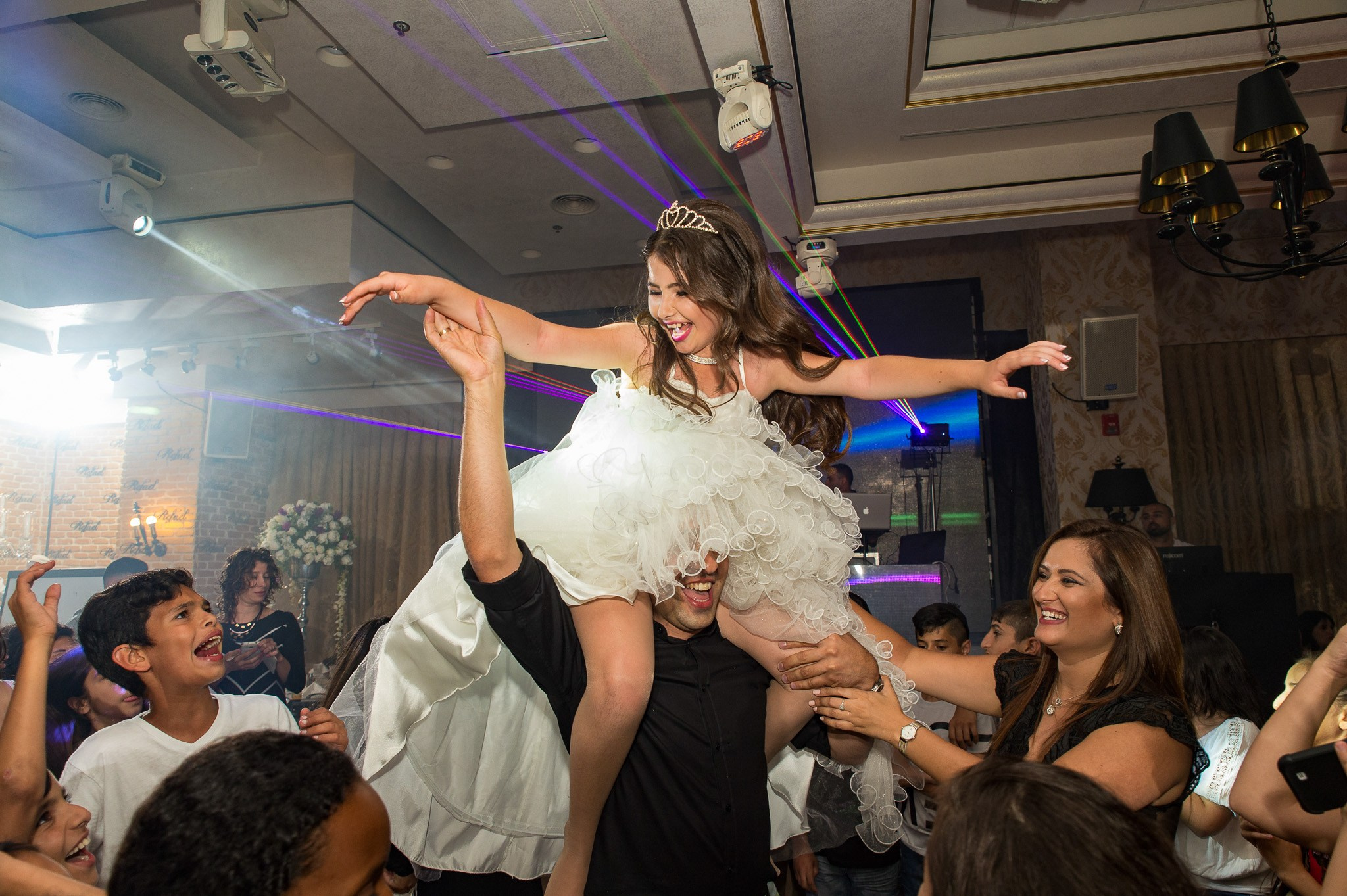Bat Mitzva Liel. Wedding and events photographers Studio Shalom