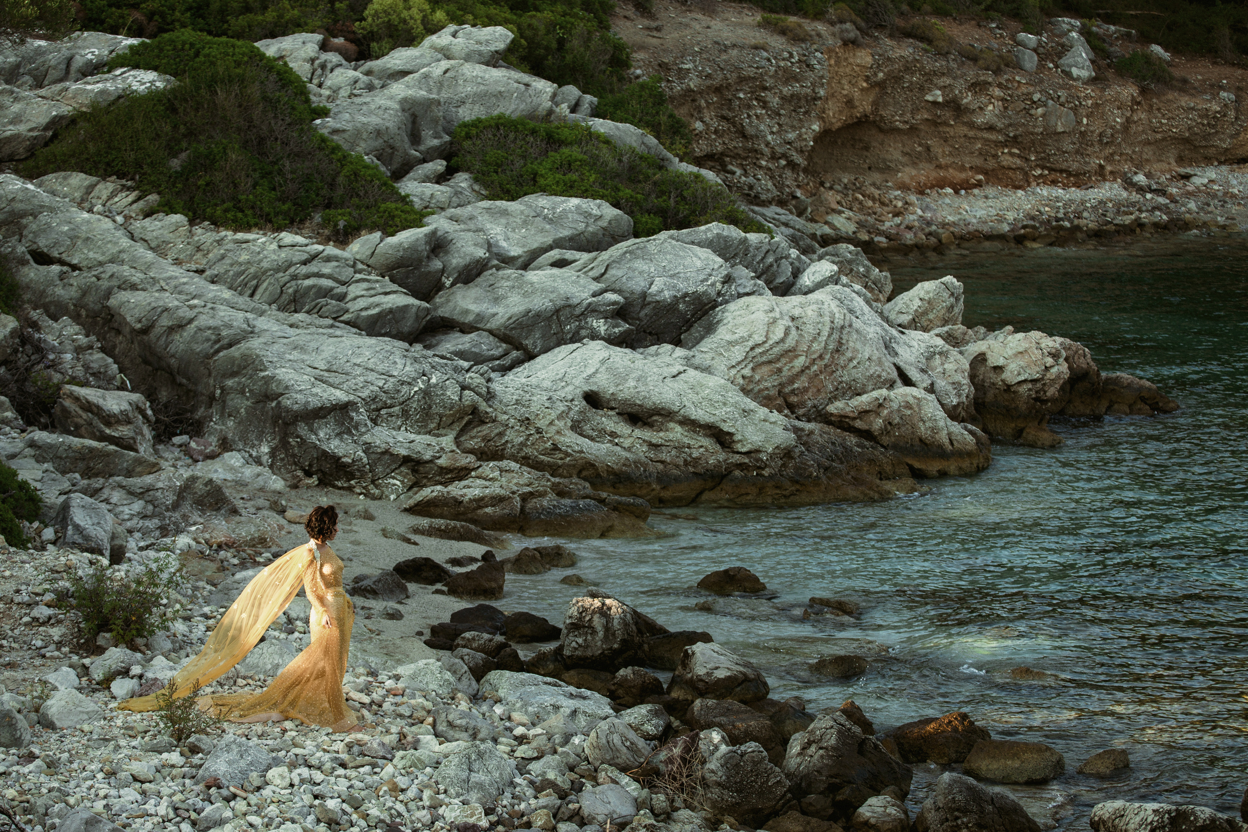 Marmaris photoshoot for a fashion designer. Julia Ganch I Fashion Wedding Photography I Cappadocia Turkey