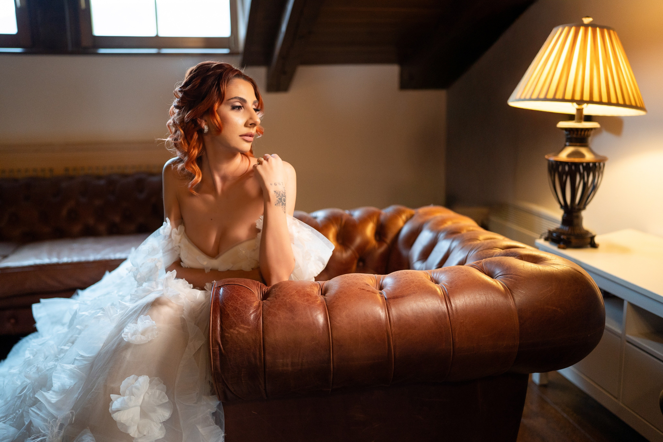 Fotografii artistice cu mireasa in ziua nuntii