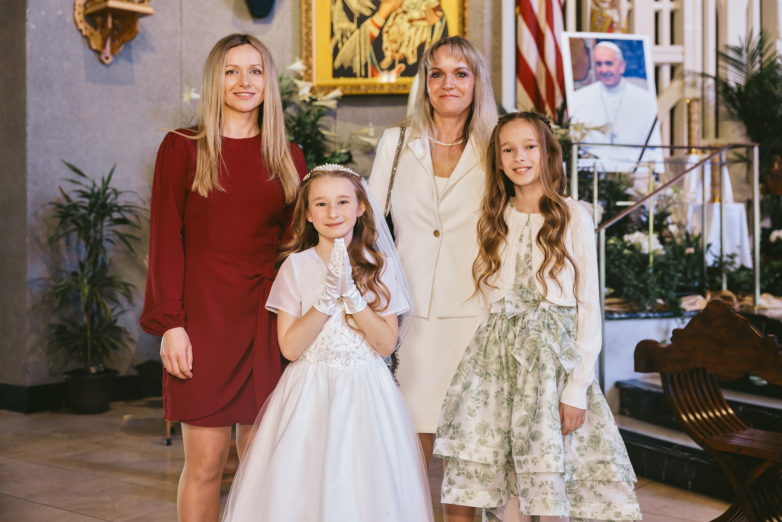 First Communion 05.03.2025. Wedding family event photographer in Chicago Nick Yushevich