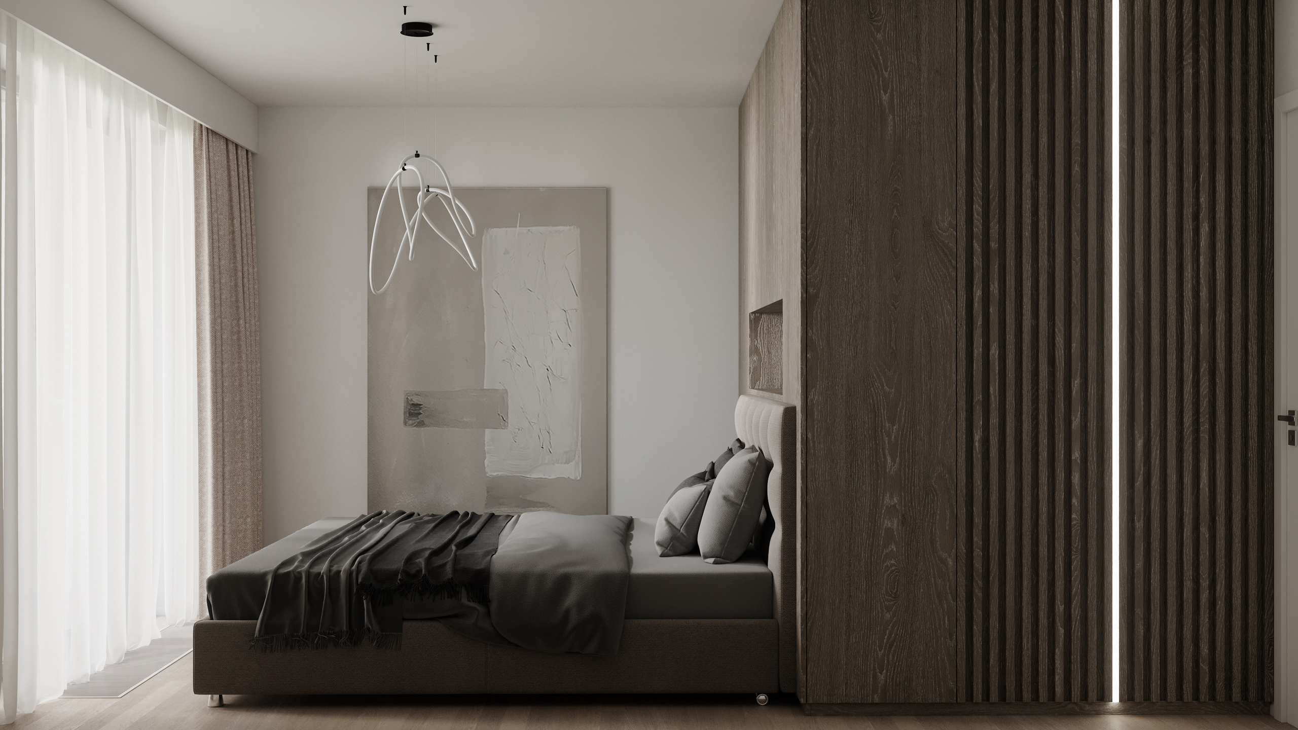 Ložnice. Filipenka architects