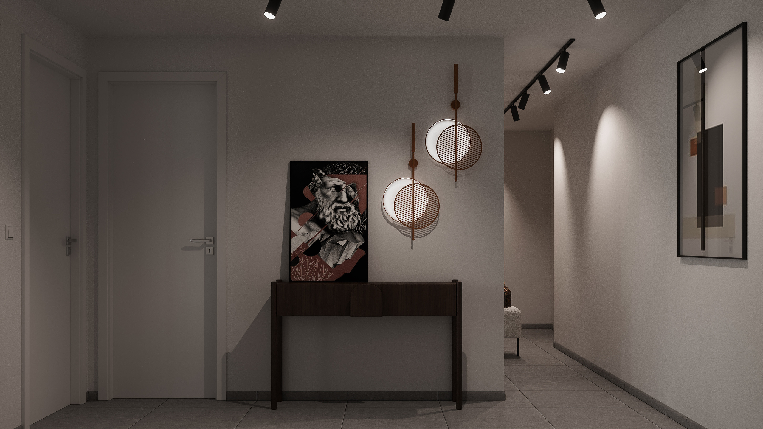 Vstupní hala. Filipenka architects