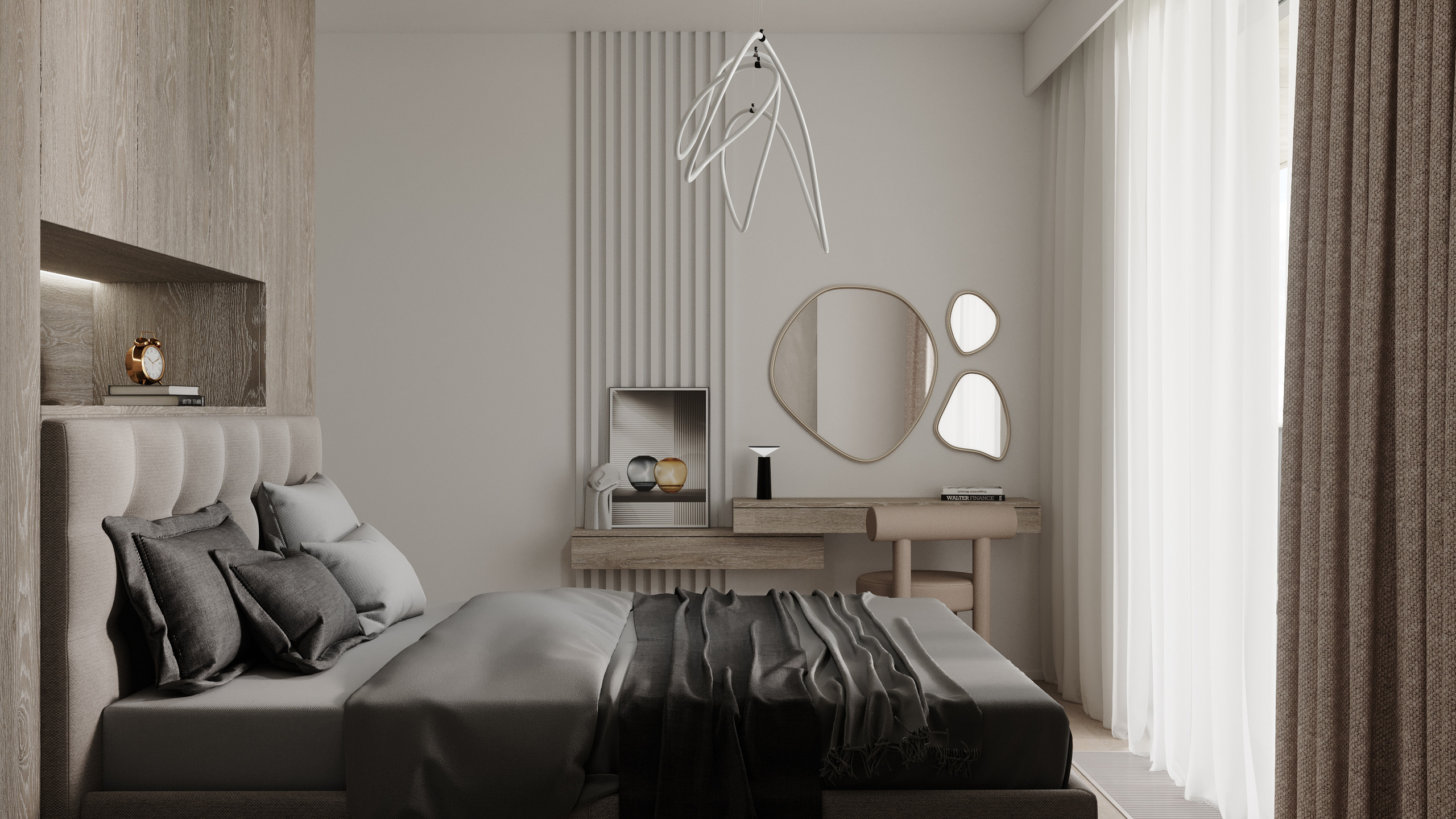 Ložnice. Filipenka architects