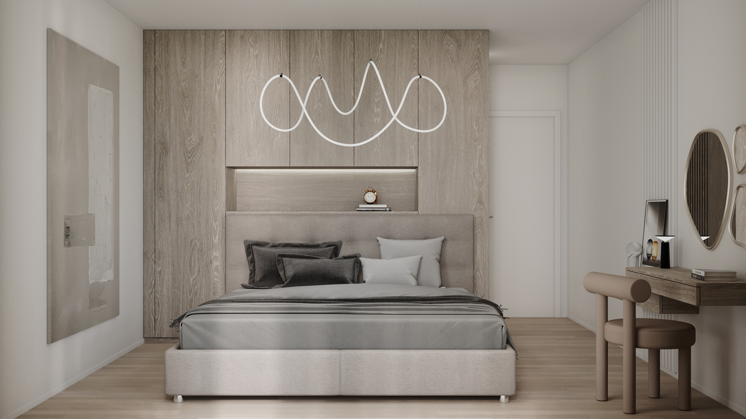 Ložnice. Filipenka architects