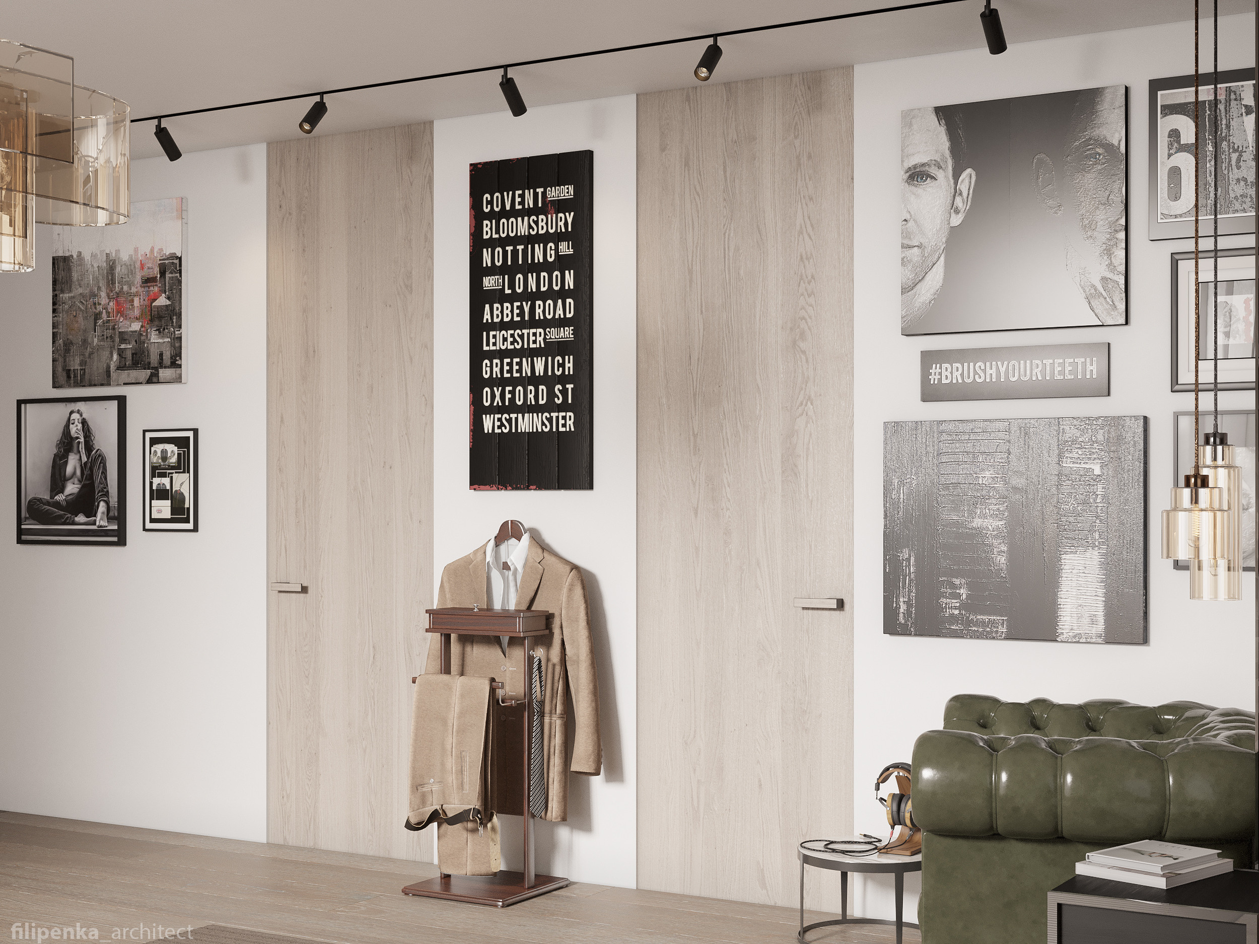 Pokoj 2.NP. Filipenka architects