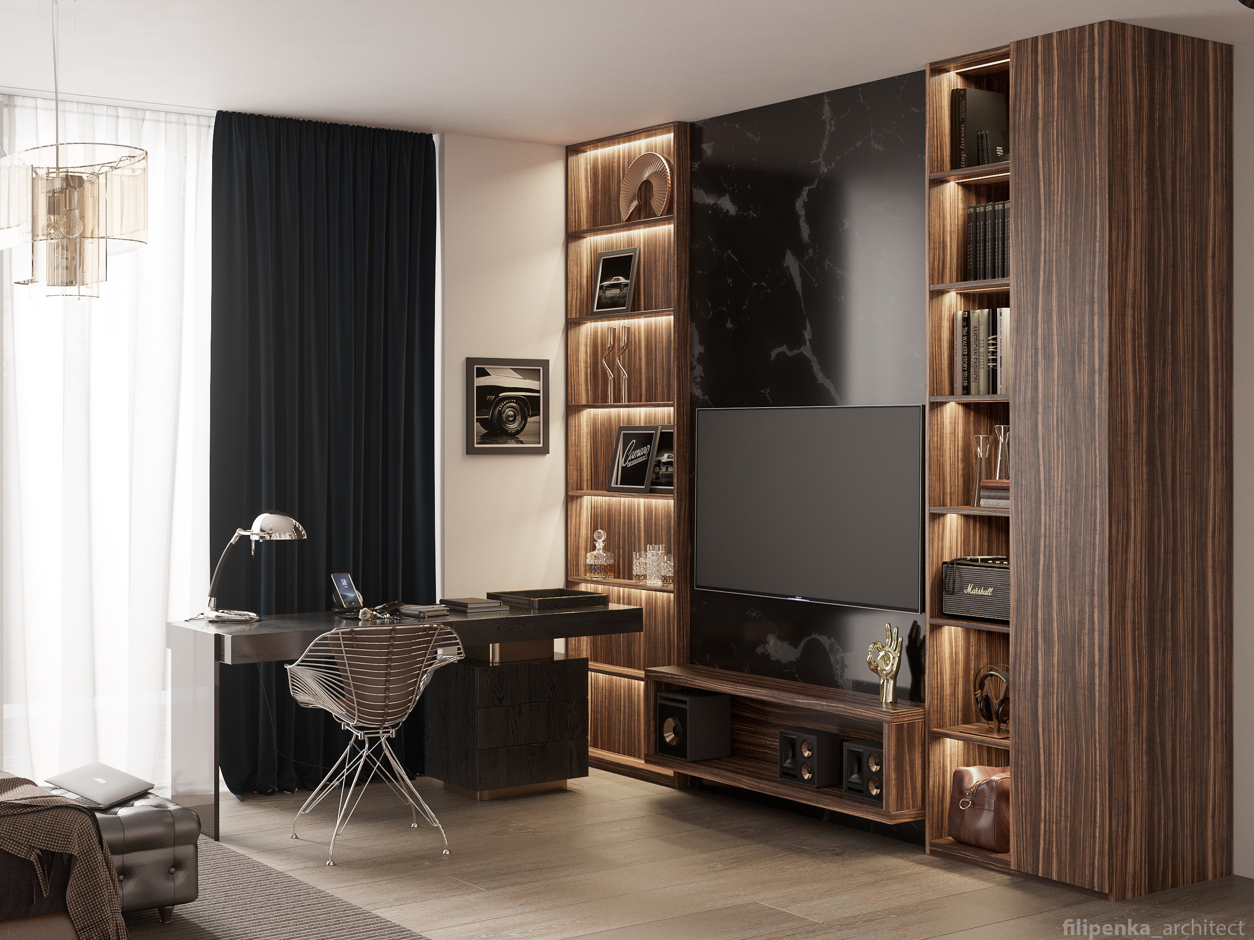 Pokoj 2.NP. Filipenka architects