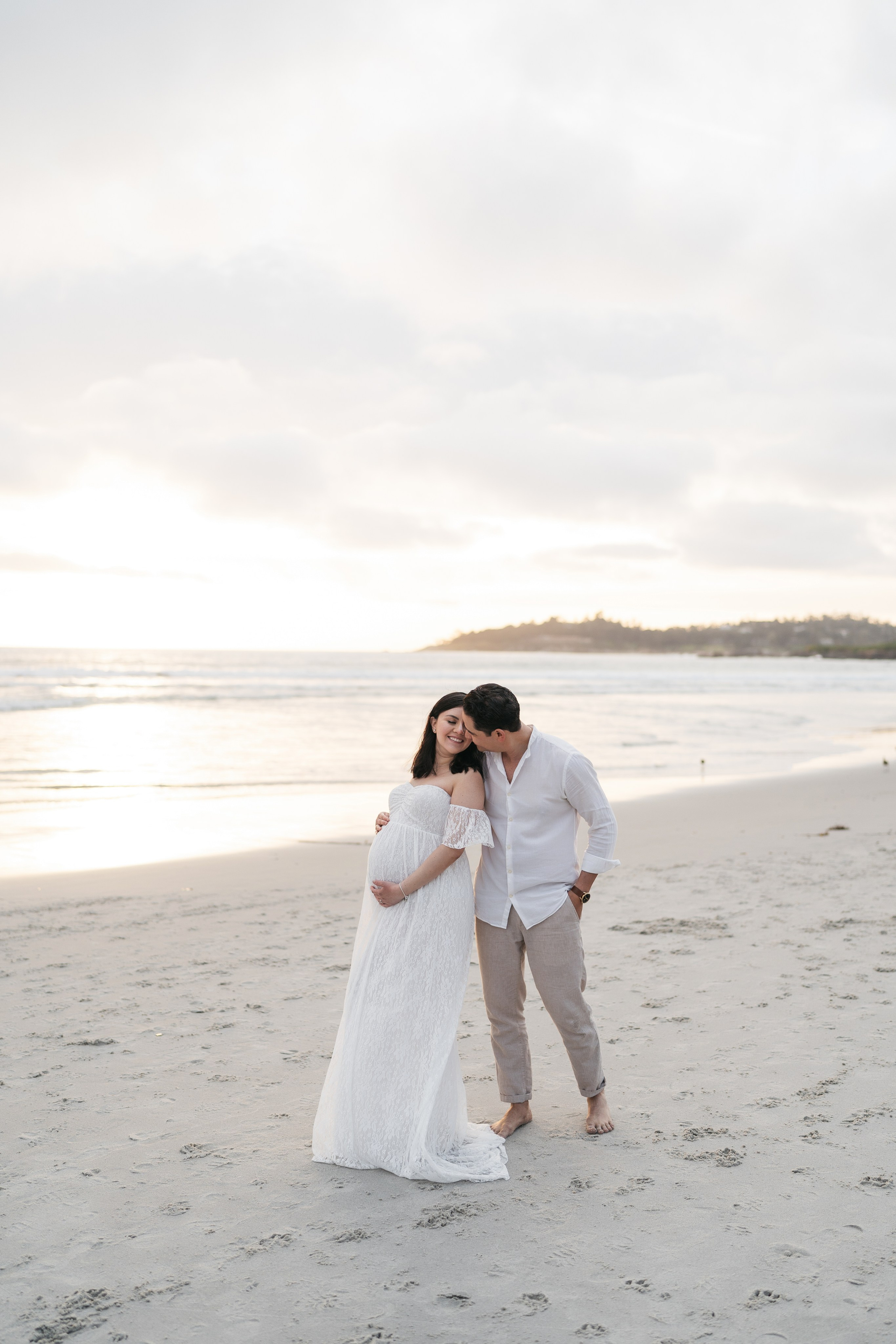 Luz Maternity Session at Carmel. Soulo Photography | San Francisco Bay Area Based Photographer