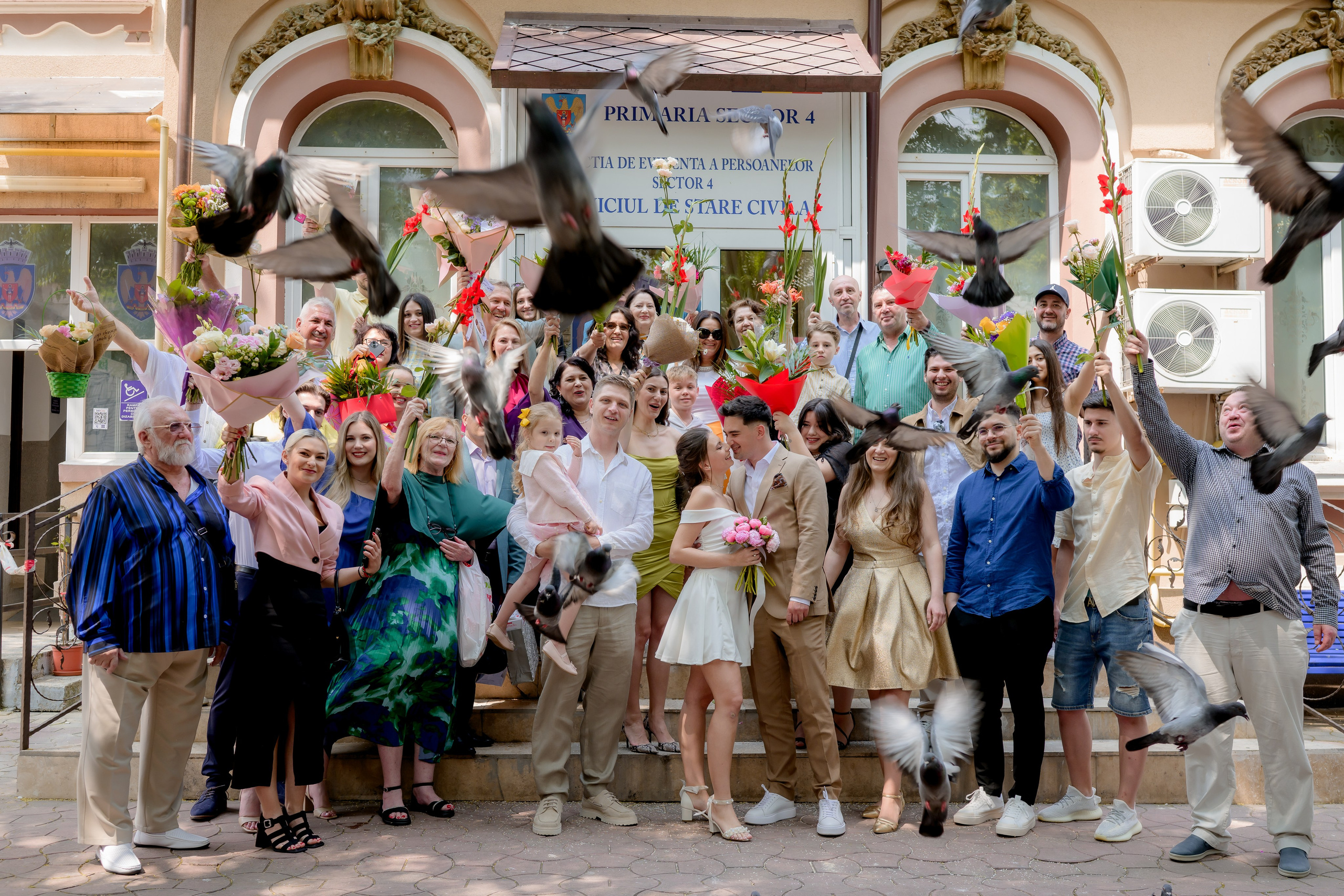 Fotografii la starea civila sector 4 – Iulia & Alexandru