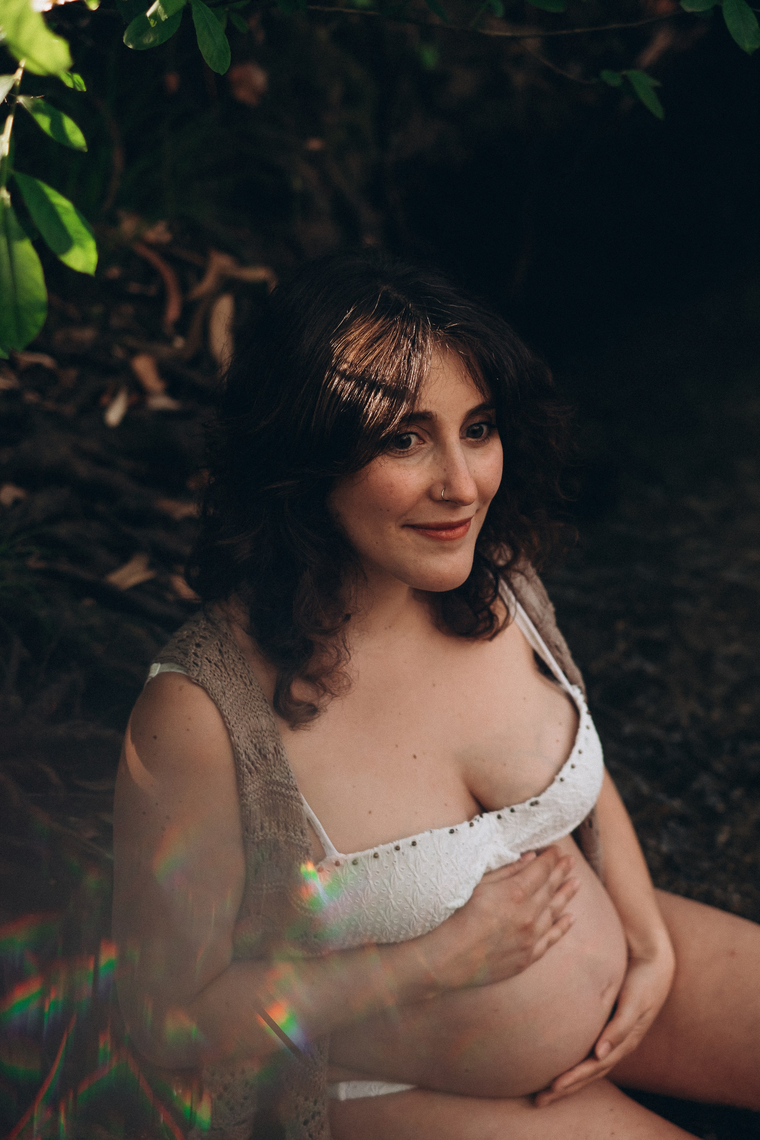 Maternity Photoshoot in Portugal — Artistic Pregnancy Session