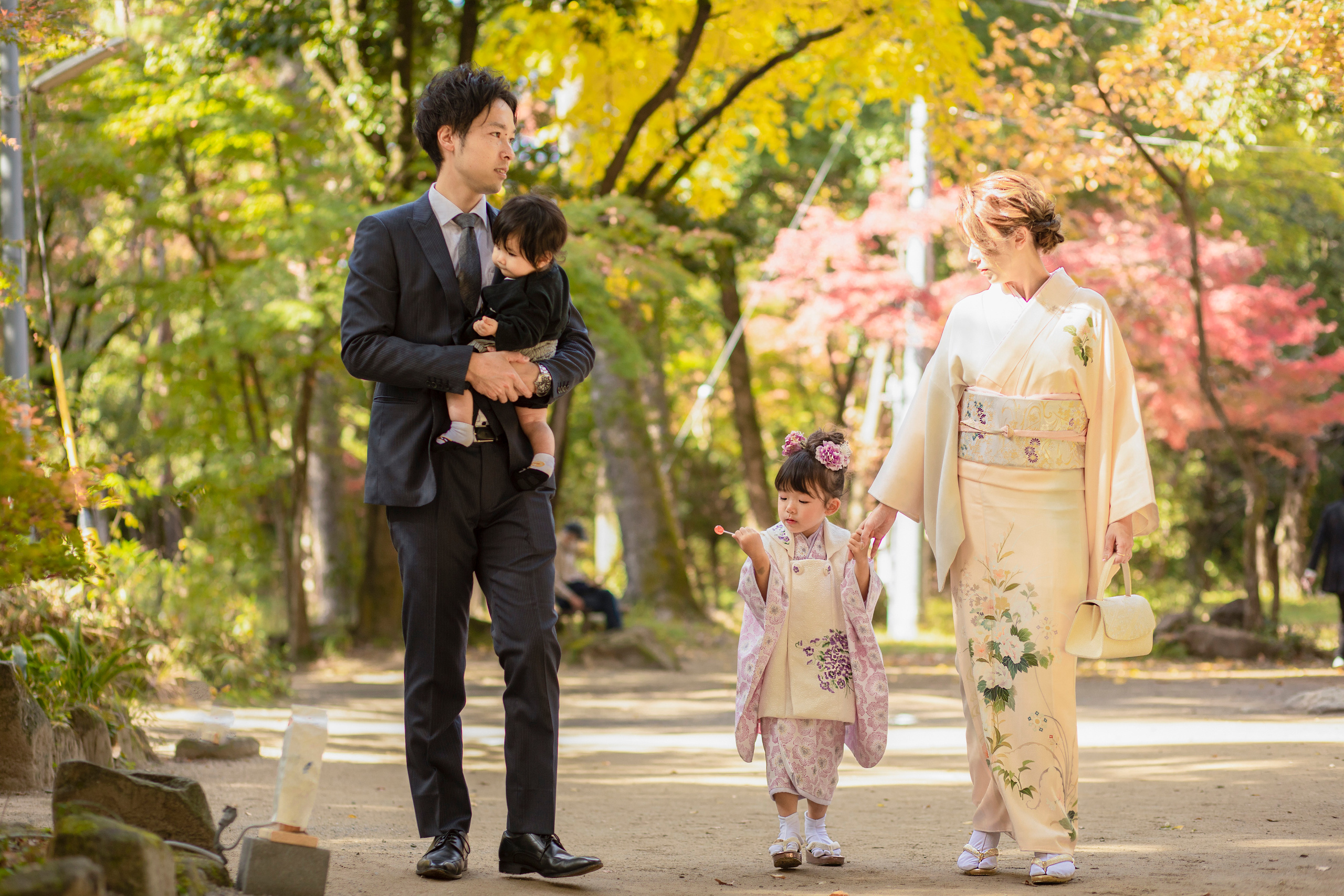 出張カメラマン　七五三　753 家族写真　家族　子供　記念写真　山梨県　東京　静岡　長野. Kids and Family Photographer in Japan　子供と家族の撮影　日本