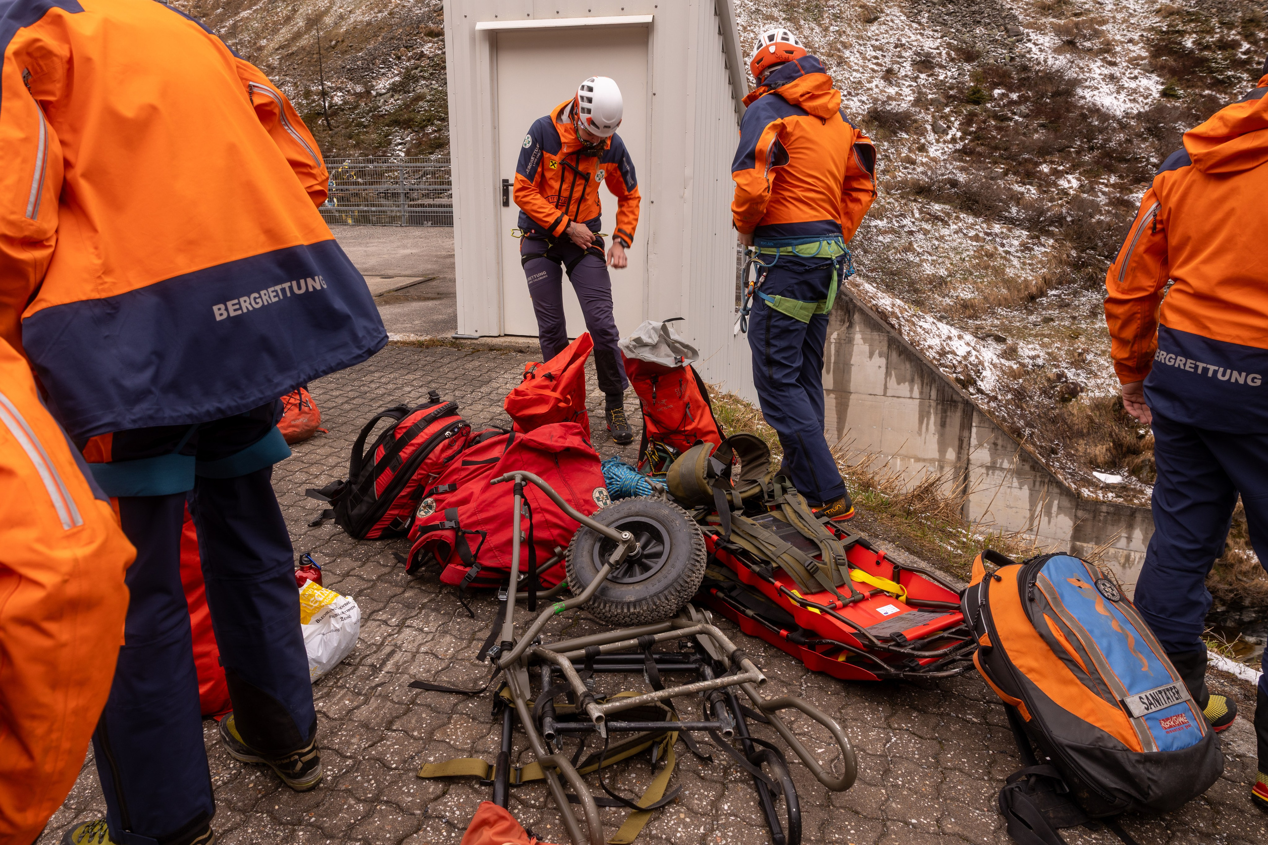 BEZIRKSÜBUNG WASSERRETTUNG 2025, Sportgastein. Guzel Kolobova| Fotografin| Salzburg