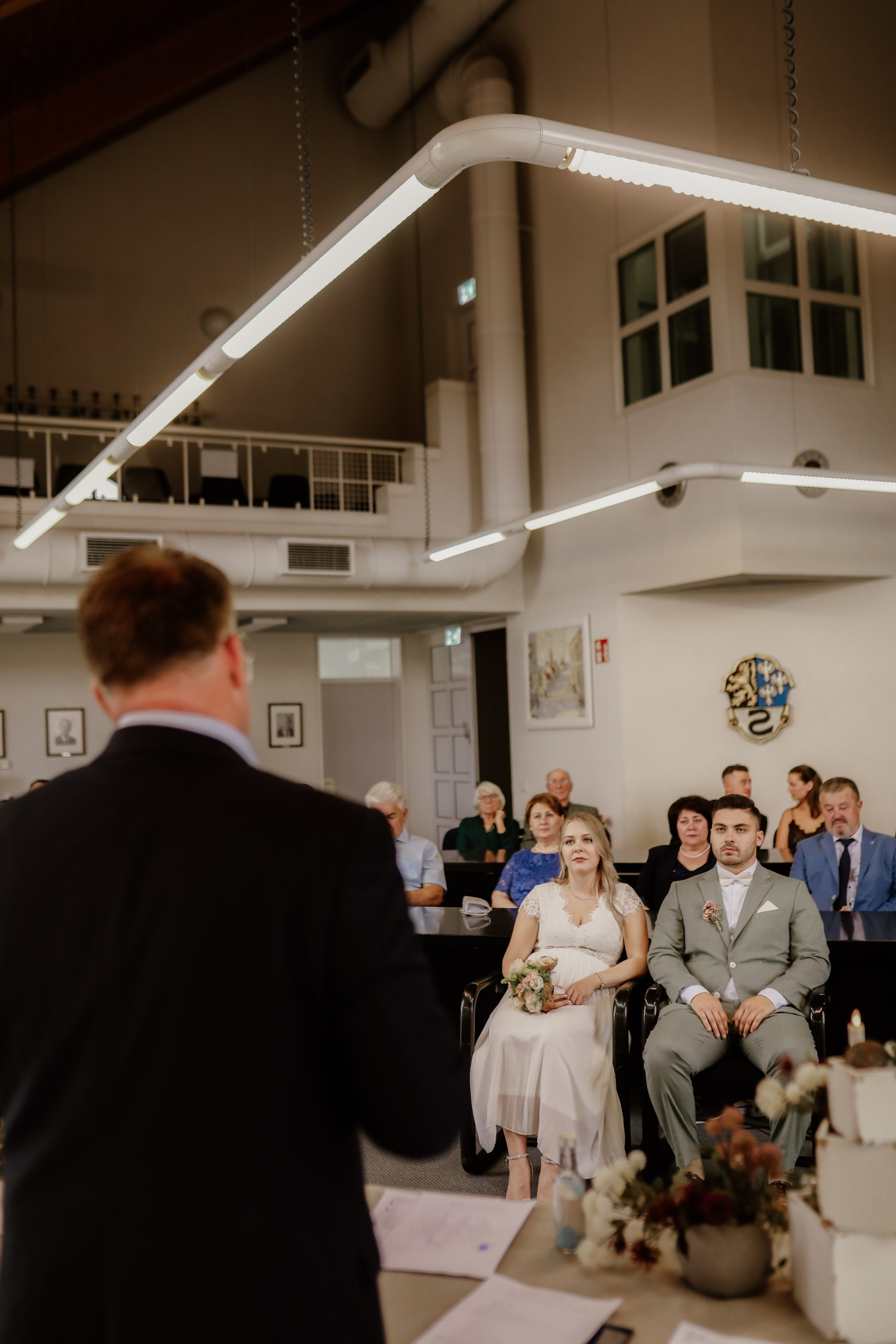 Hochzeitsfotograf in der Pfalz - Standesamtliche Trauung in Haßloch