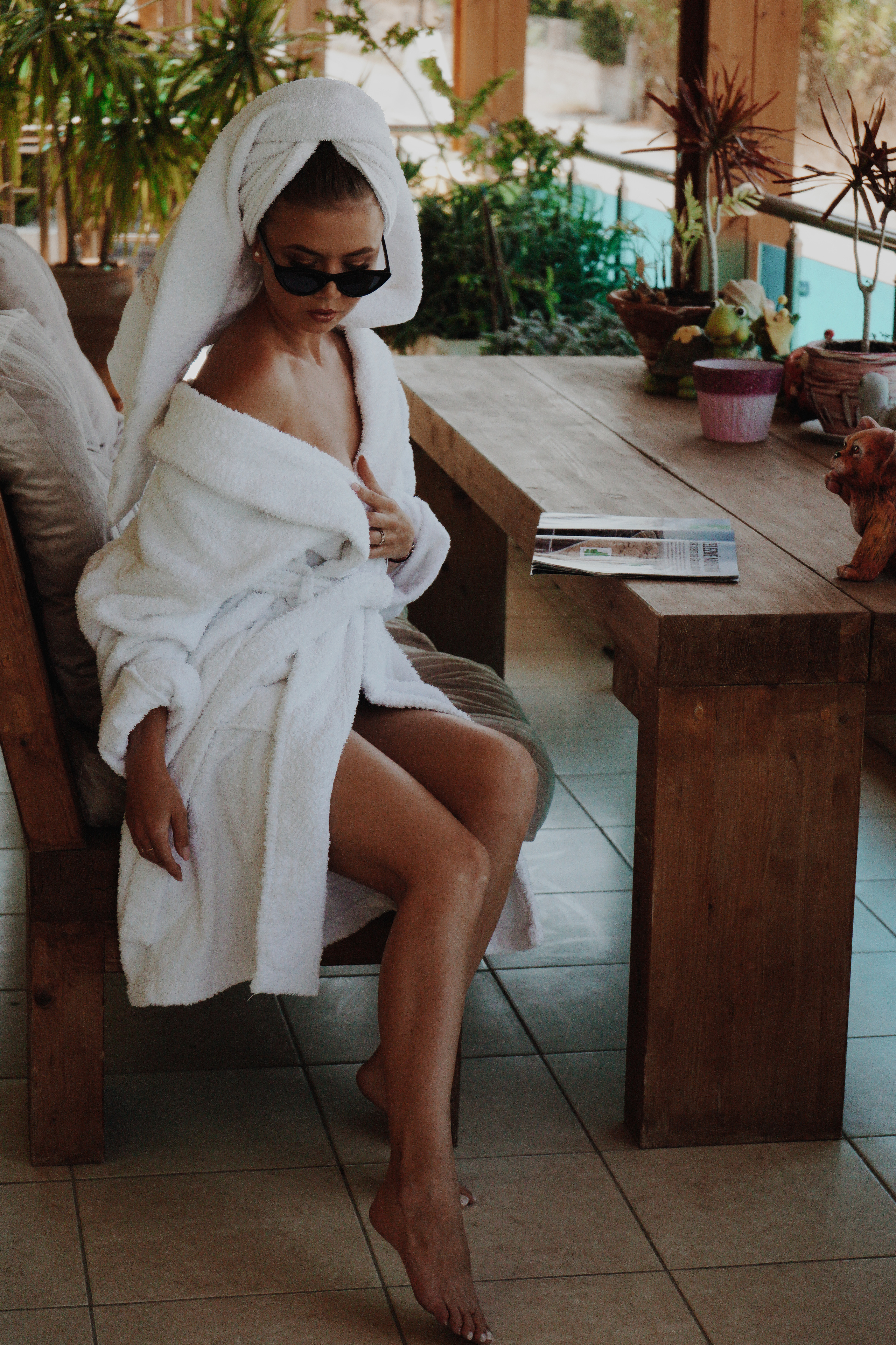 Daria. Photographer at Santorini