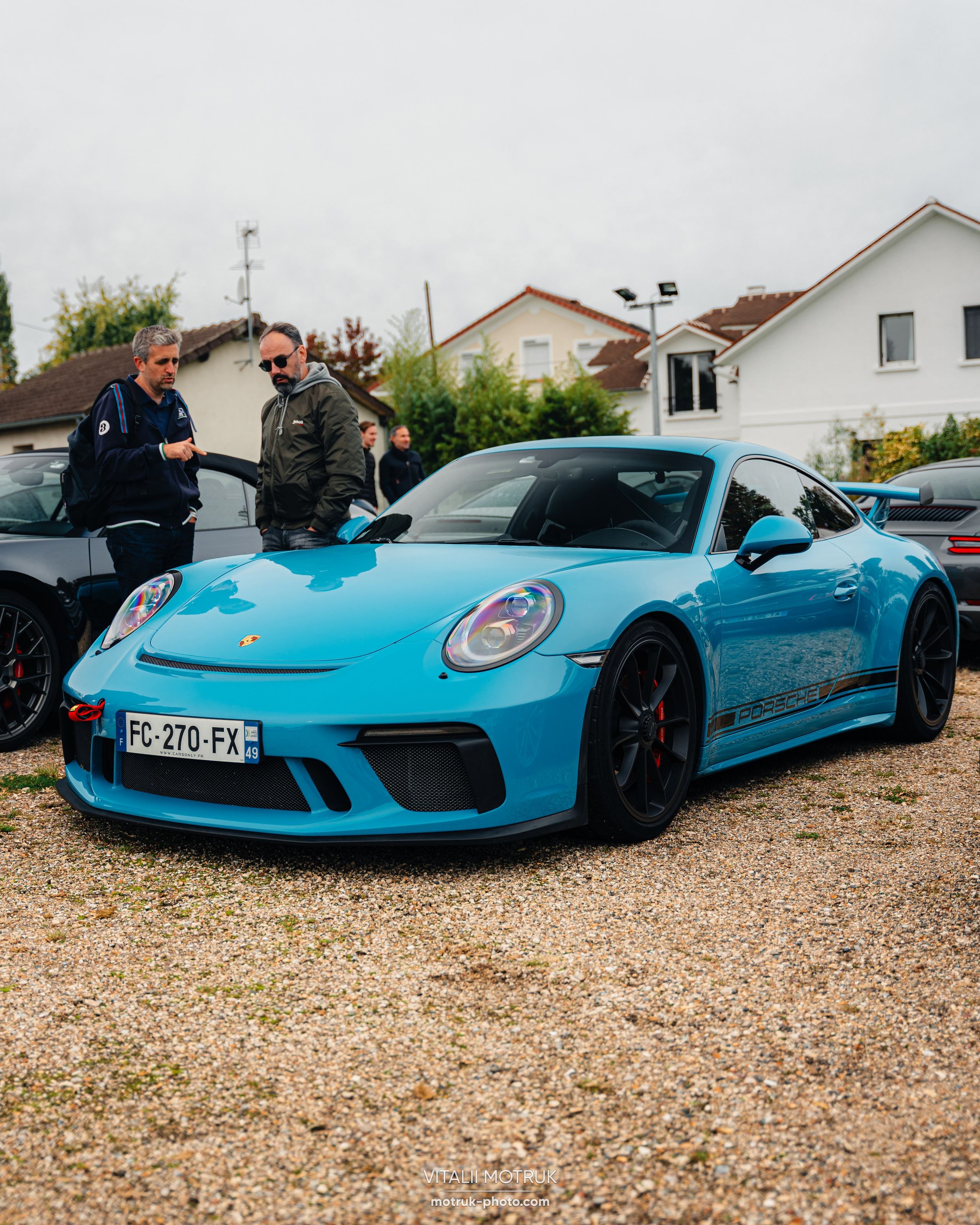 Cars and Coffee 29 septembre 2024. Photographe de voitures à Paris — Vitalii Motruk