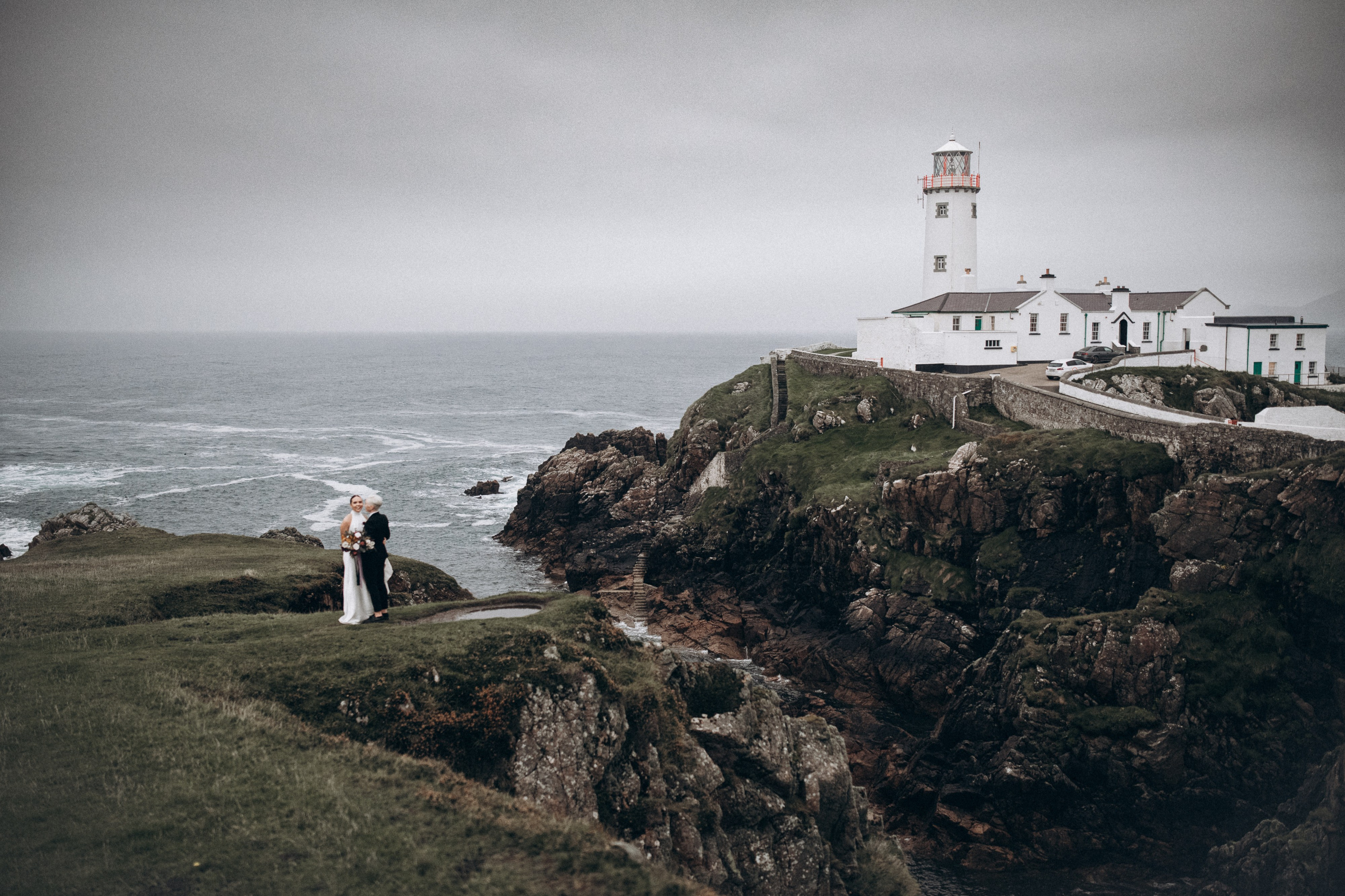 Elopement photoshoot in Ireland. Wedding & Family photographer in County Donegal and Dublin, Ireland