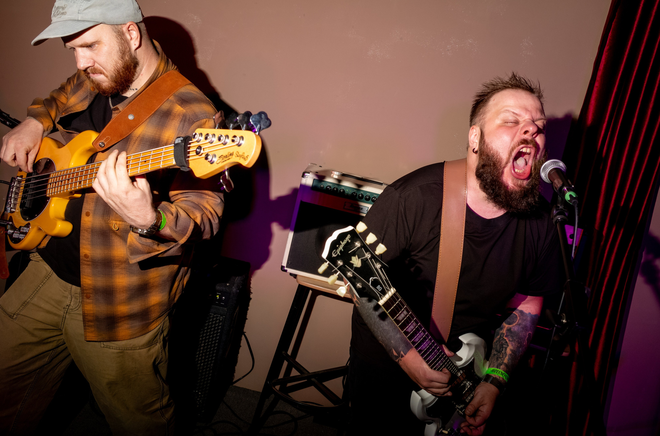 Owl Cries live on stage, photo 3 — Boshqa Musiqa Fest, Ponaexali Hall, Tashkent, September 2026