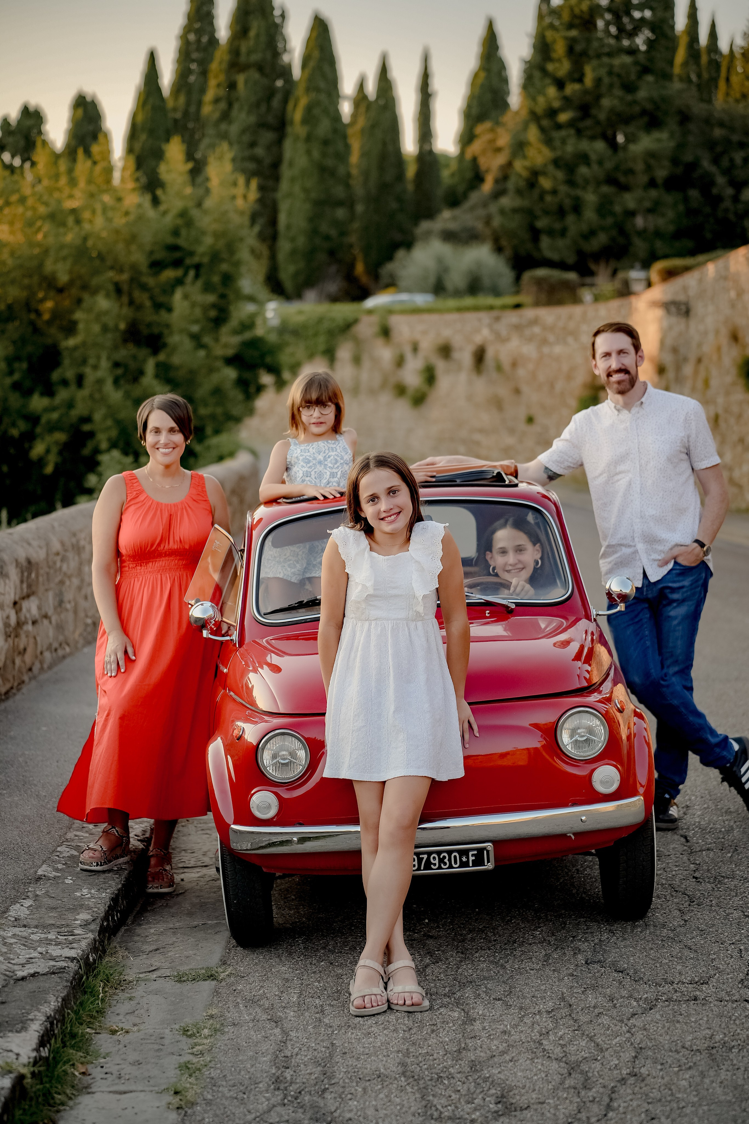 Fiat 500. Stefano Passerini Editorial Wedding Photographer in Italy