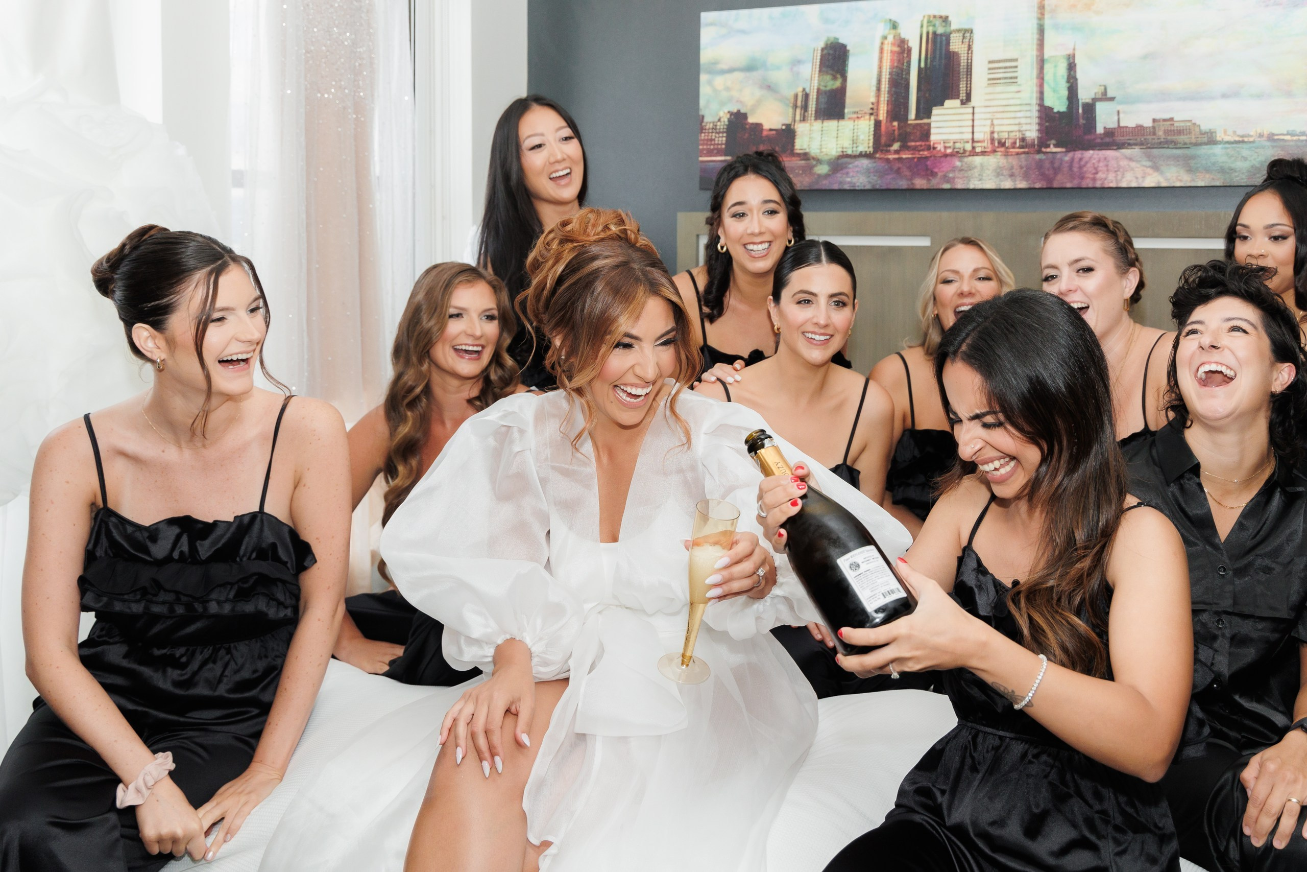 Briana & Kefim, Maritime Pars, Jersey City, NJ. Wedding Photo & Video