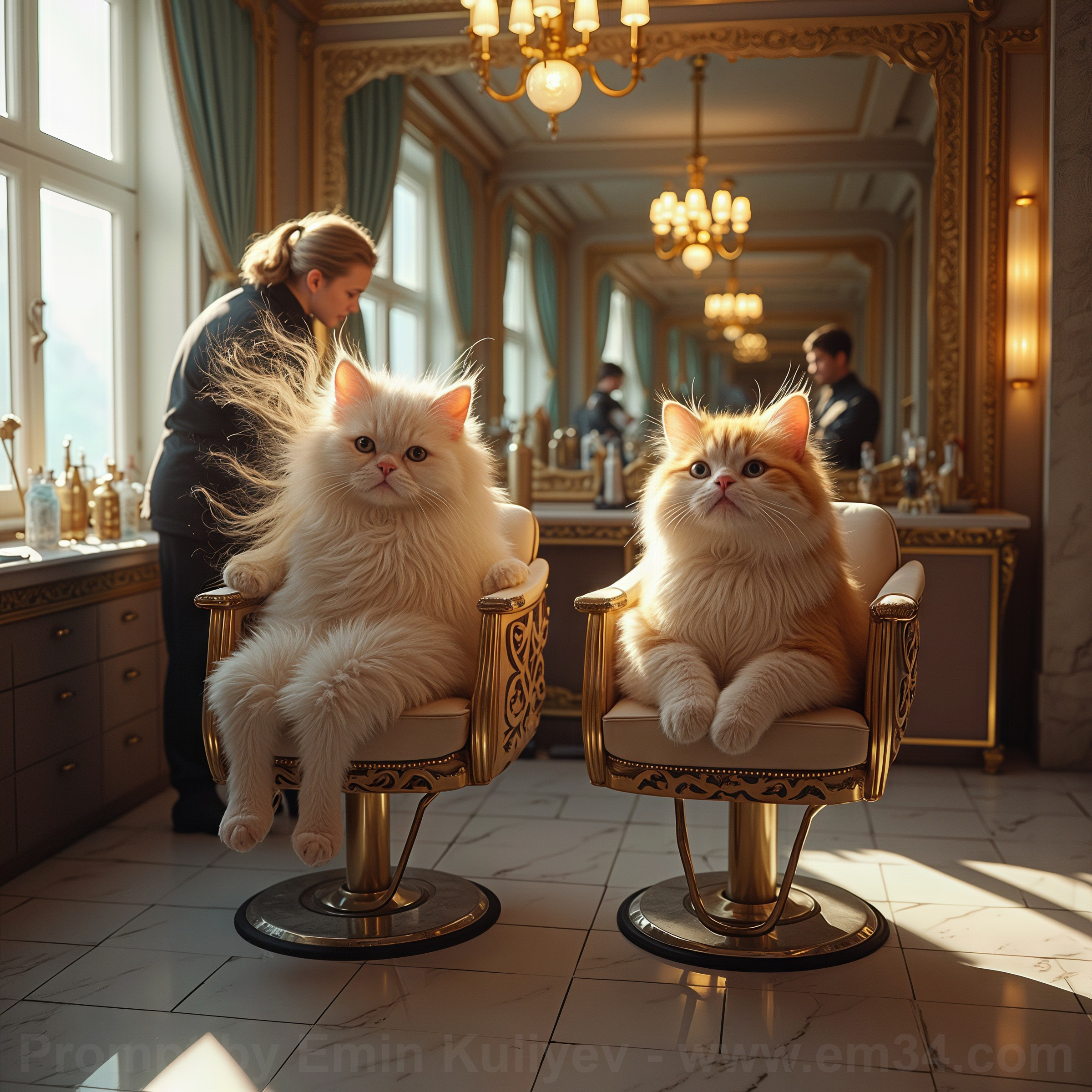Created cats using artificial intelligence (ComfyUI). Emin Kuliyev — Award-Winning Wedding Photojournalist NYC & USA | Best Wedding Photographer Known for Candid, Timeless Moments