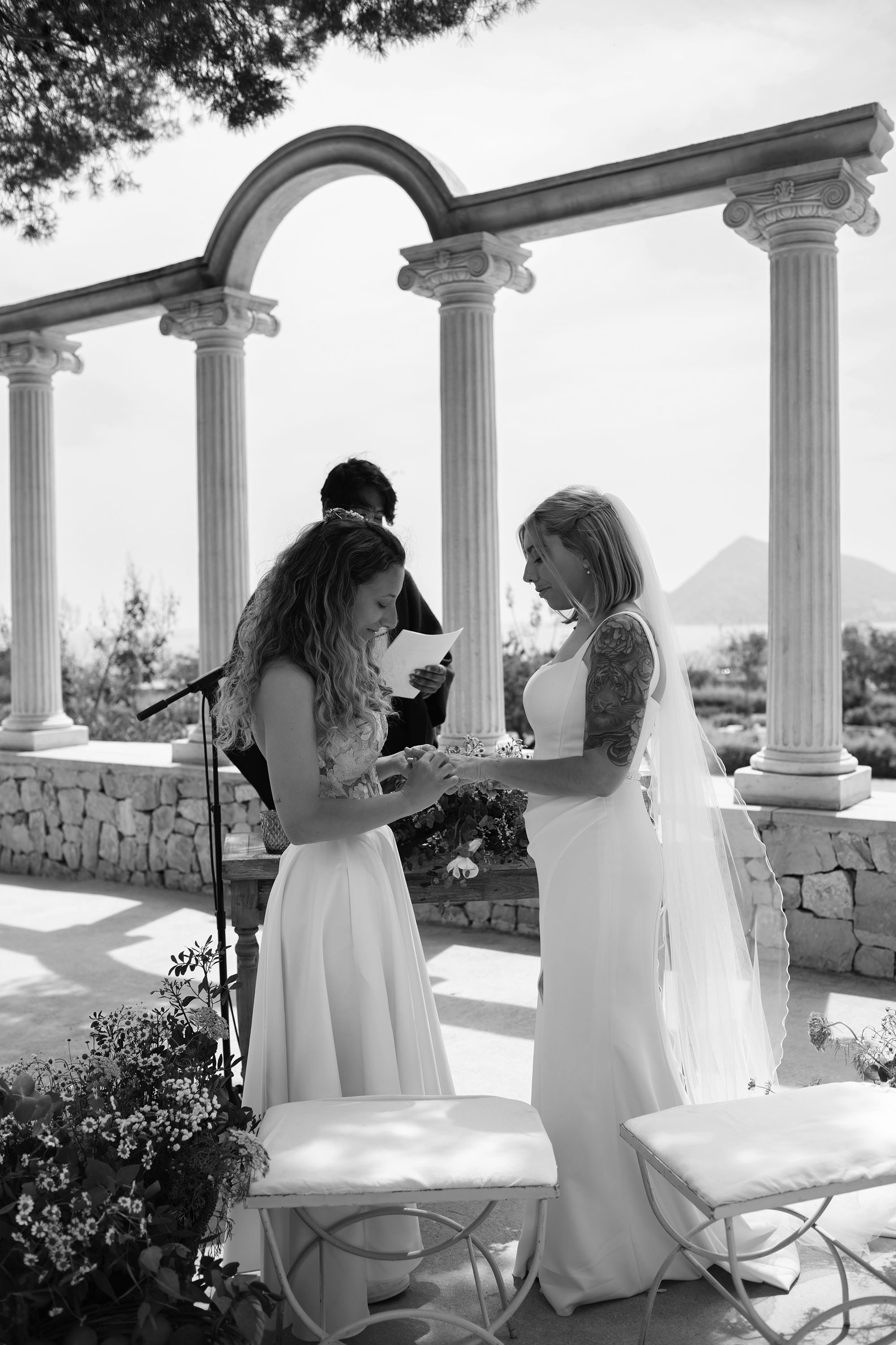 Belen and Anina. Destination Wedding Photographers based in Spain