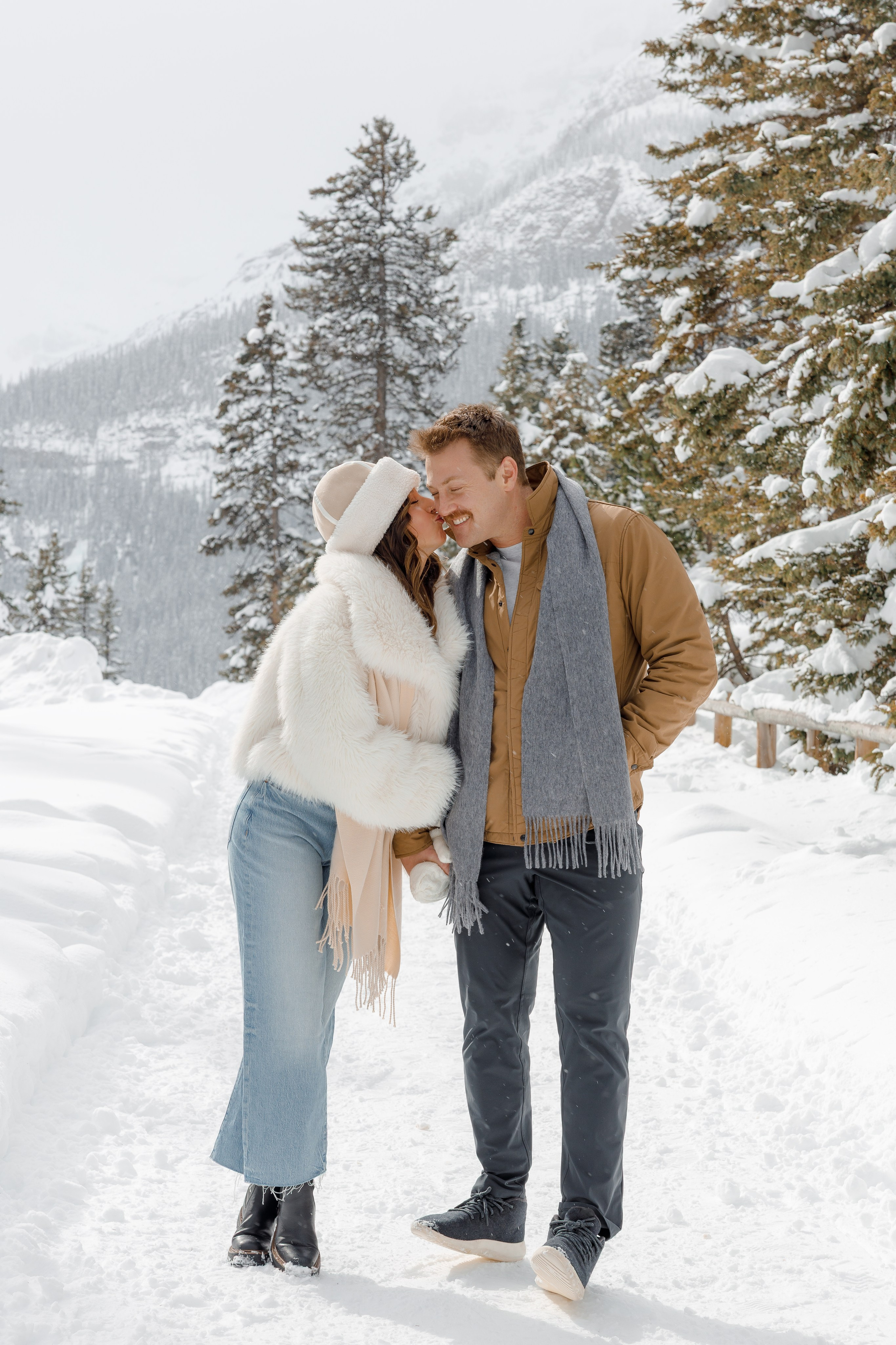 Lake Louise engagement session. Home