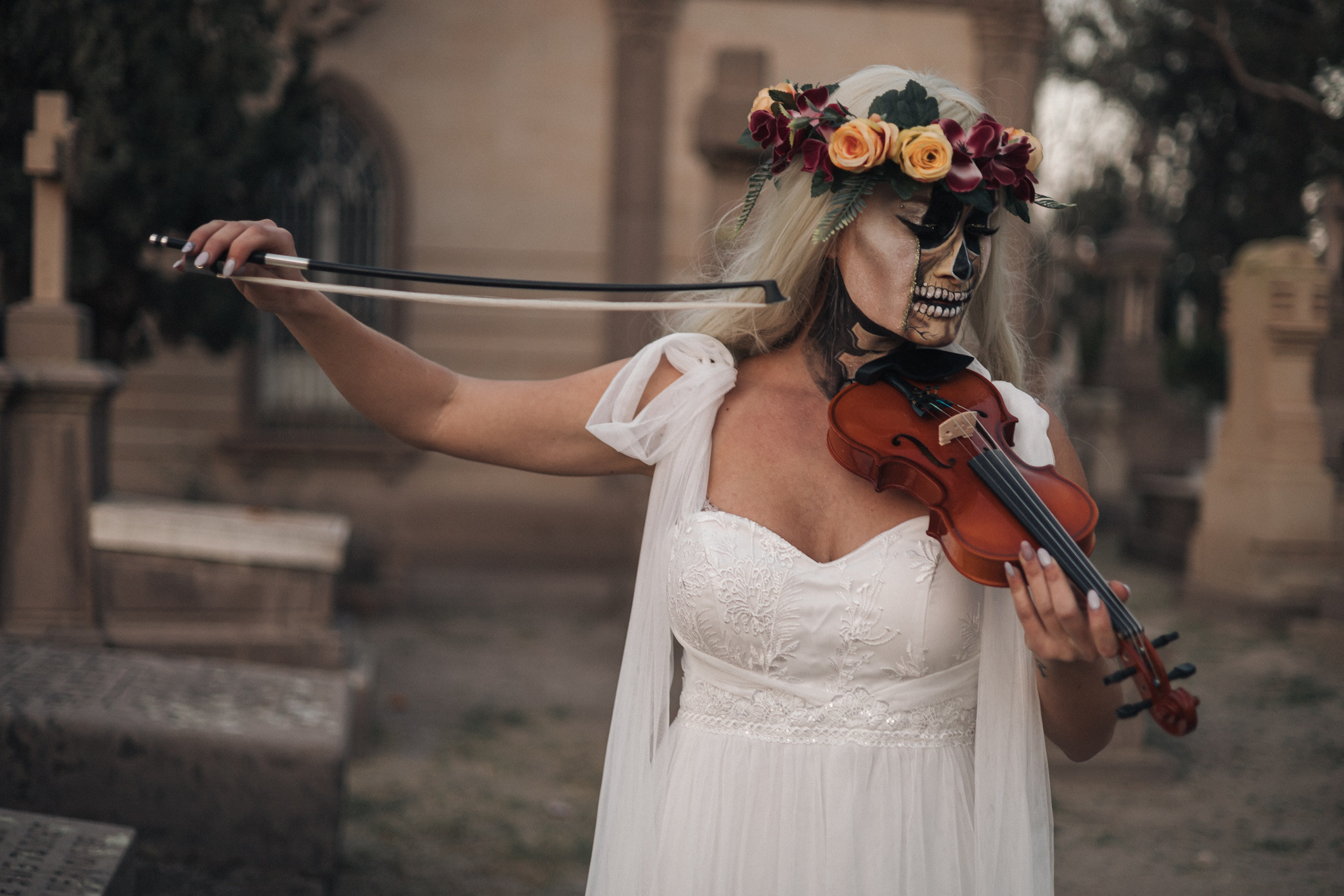 La Catrina | Solo Photoshoot. Lifestyle a rodinná fotografka v Pisku Oxana Telupilova