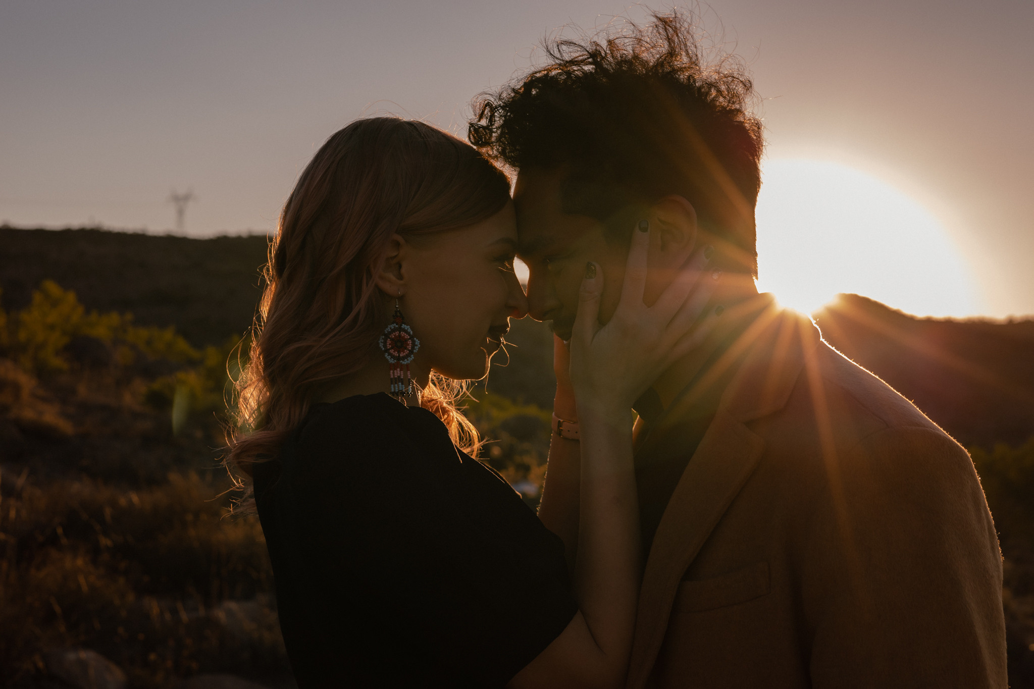 Párové focení. Rodinná, těhotenská, newborn a lifestyle fotografka v Písku Oxana Telupilova