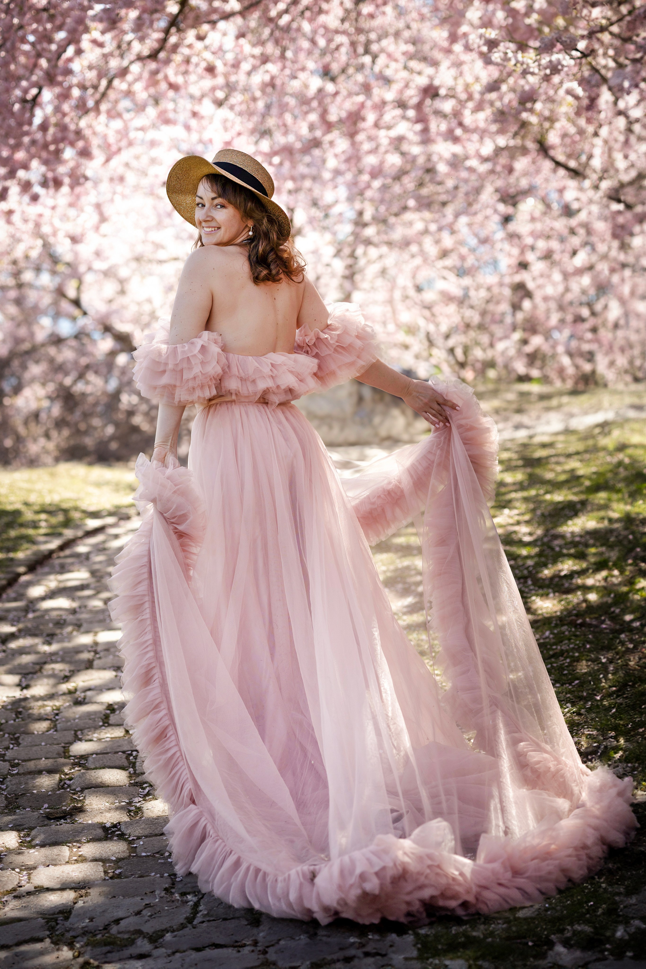 Long dresses shooting. Photographer in Munich