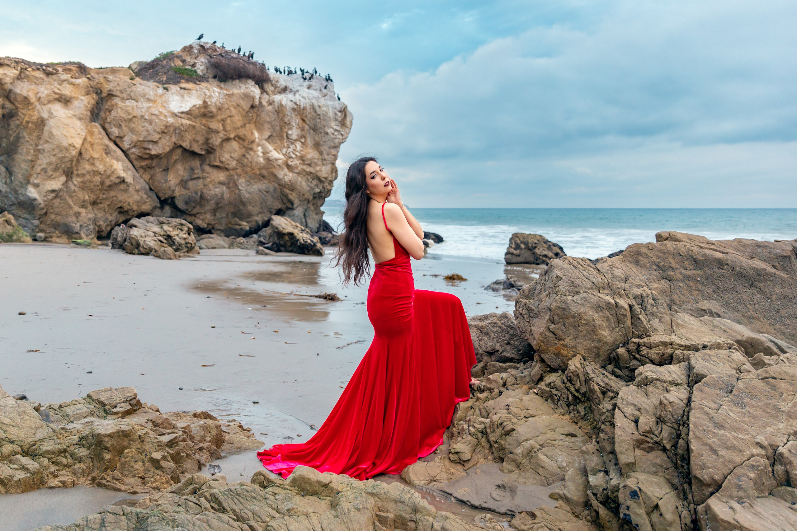 El Matador Beach. Los Angeles portrait photographer Valeria Kasatkina