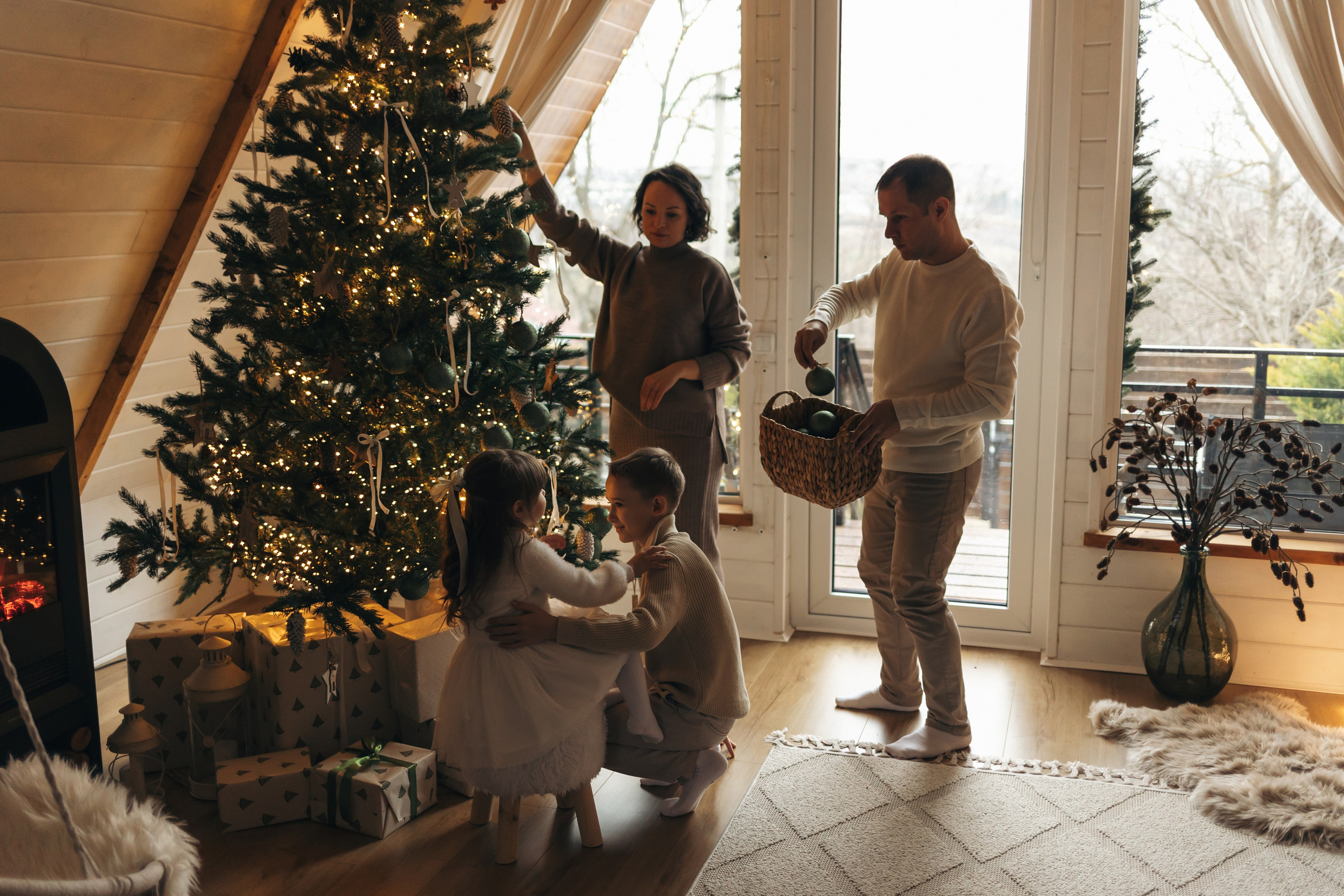 Lebedev's family Christmas 2025. Семейный фотограф в Кишинёве Пулькина Ольга