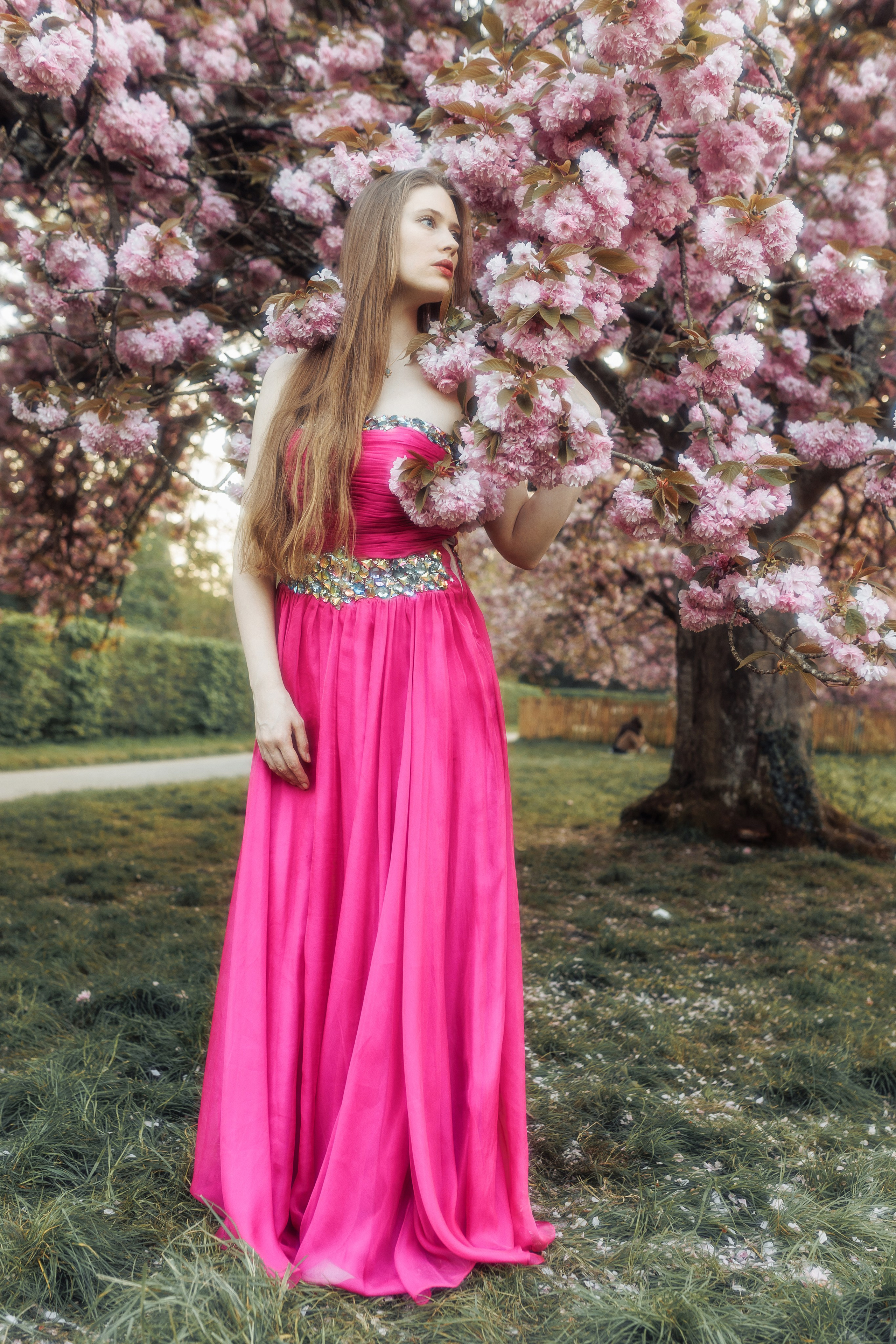 Анастасия. Съемка в цветении