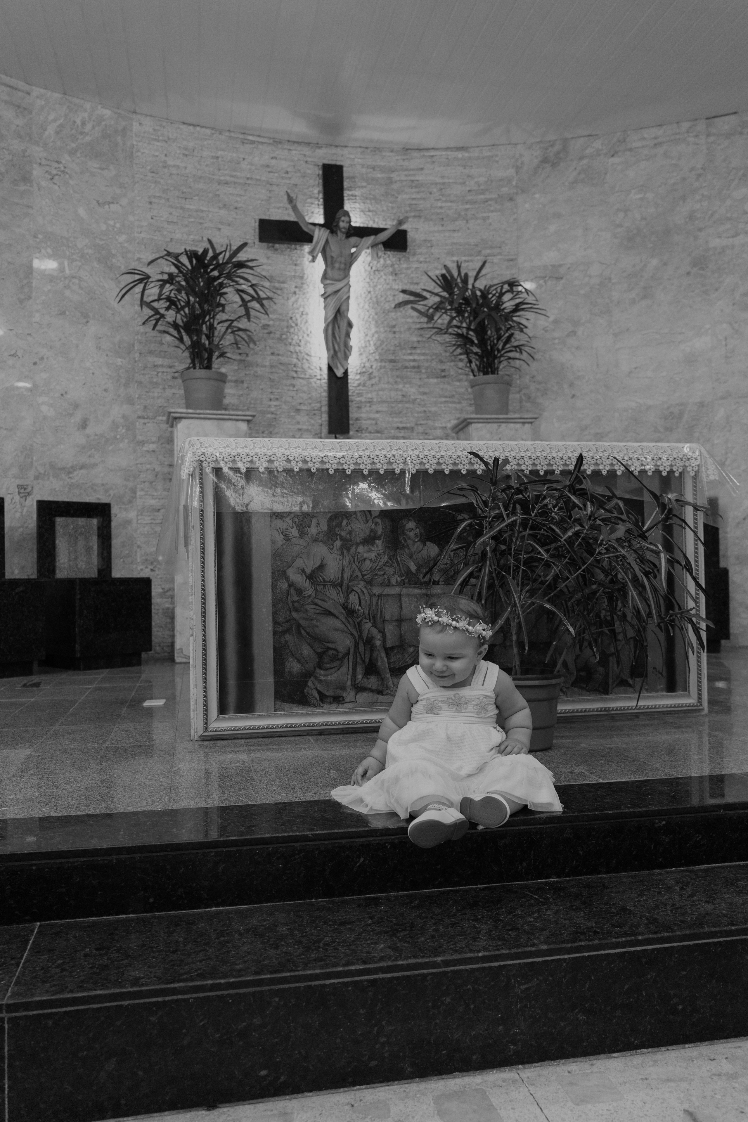 Batizado — Maria Clara. Fotos e filme de partos & famílias