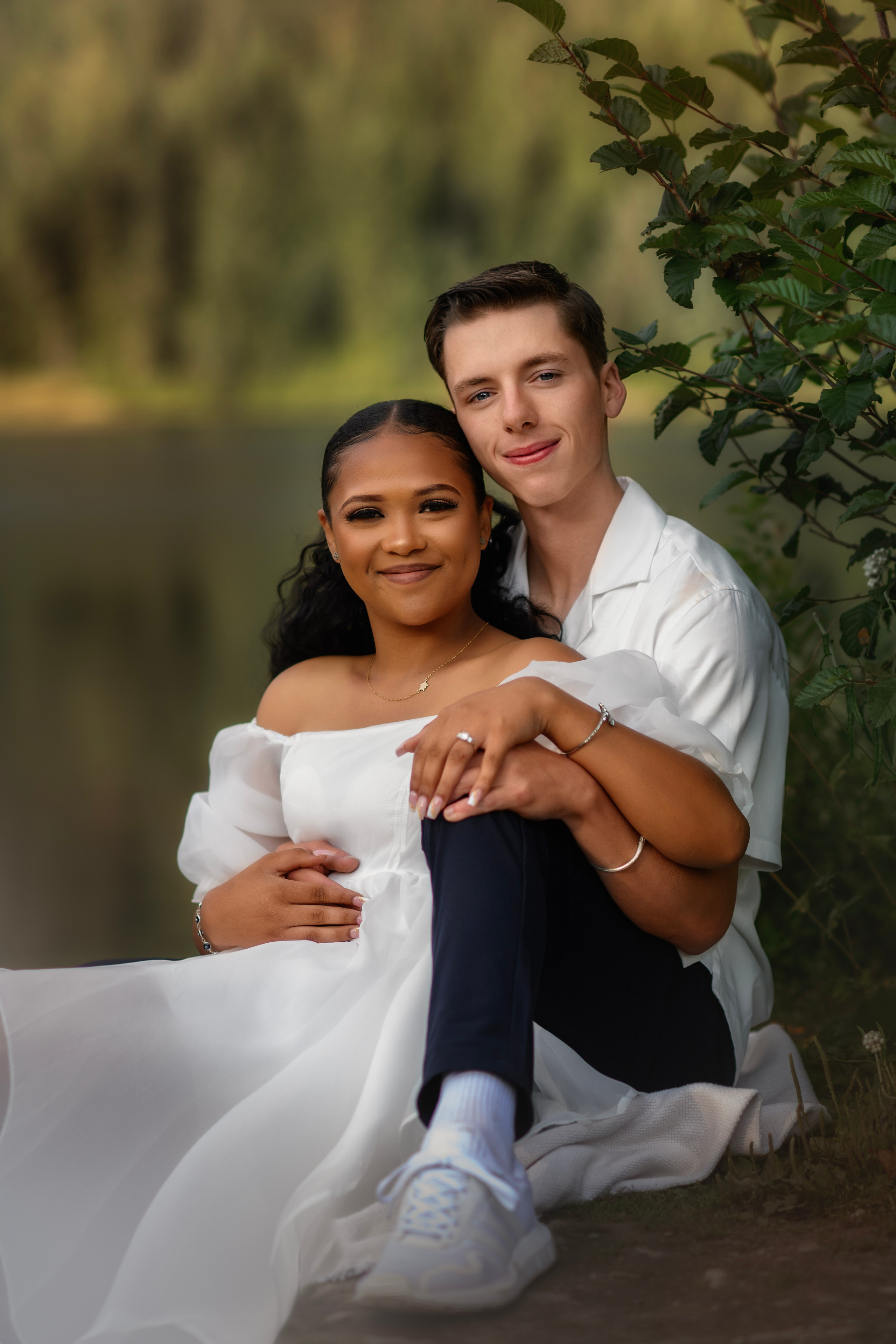 Christina and Natan. Wedding & family photography in Seattle area. Helen Michelle photographer