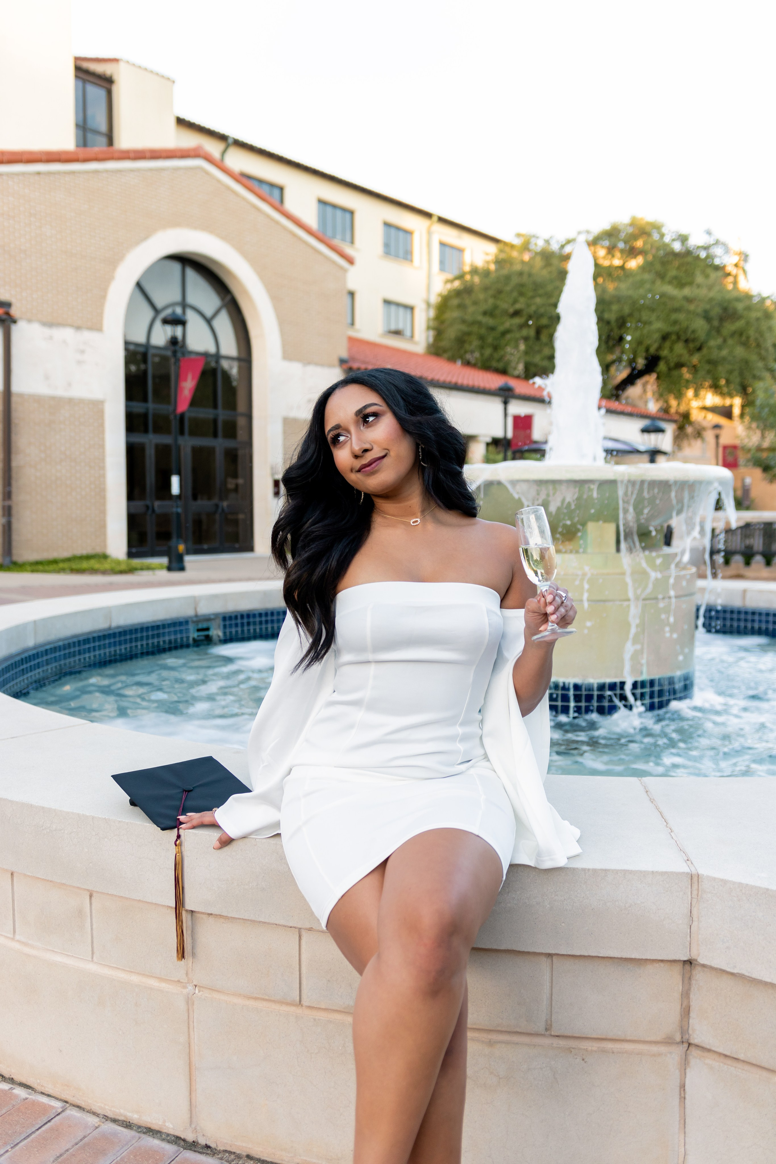 Shayna’s senior photoshoot at Texas State University