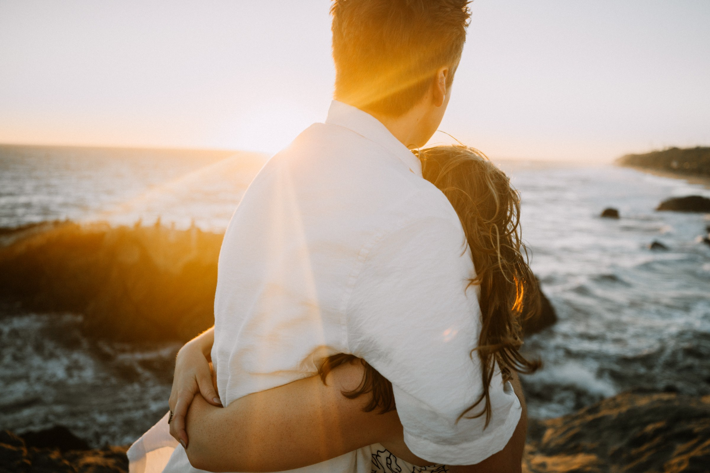 Engagement Session at Leo Carrillo State Beach, Malibu | Taya Frank. Southern California Family and Couple Photographer